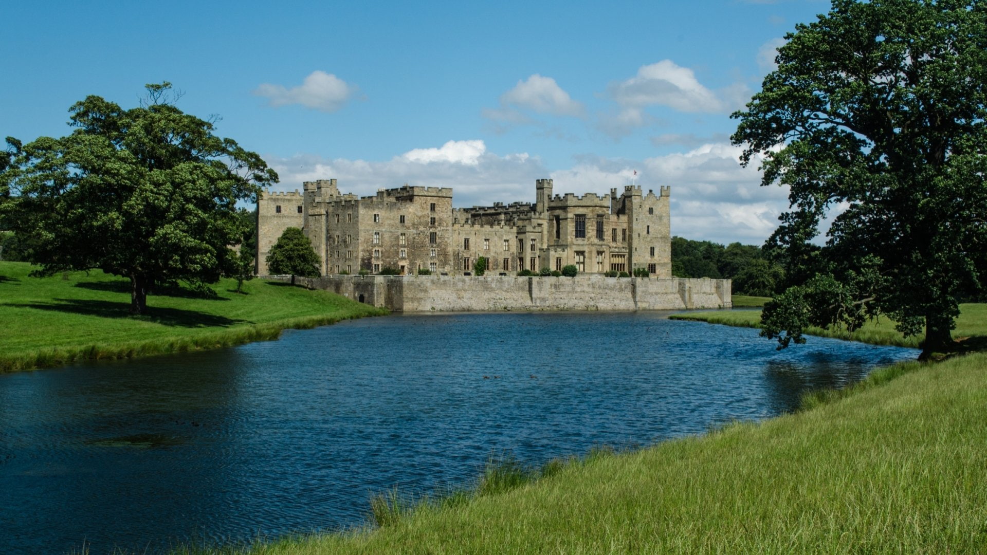 Castles, 1080P, Raby Castle, HD Wallpaper