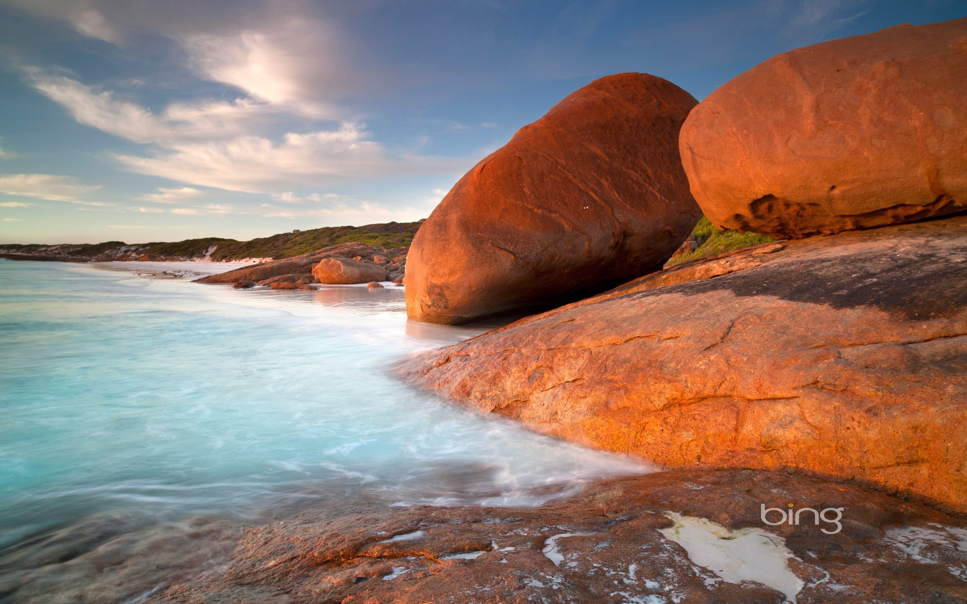 1080P, tranquility, beauty in nature, solid, outdoors, day, sea, land, tranquil scene, nature, rock, non-urban scene, sky, rocky, scenics - nature, rock - object, HD Wallpaper
