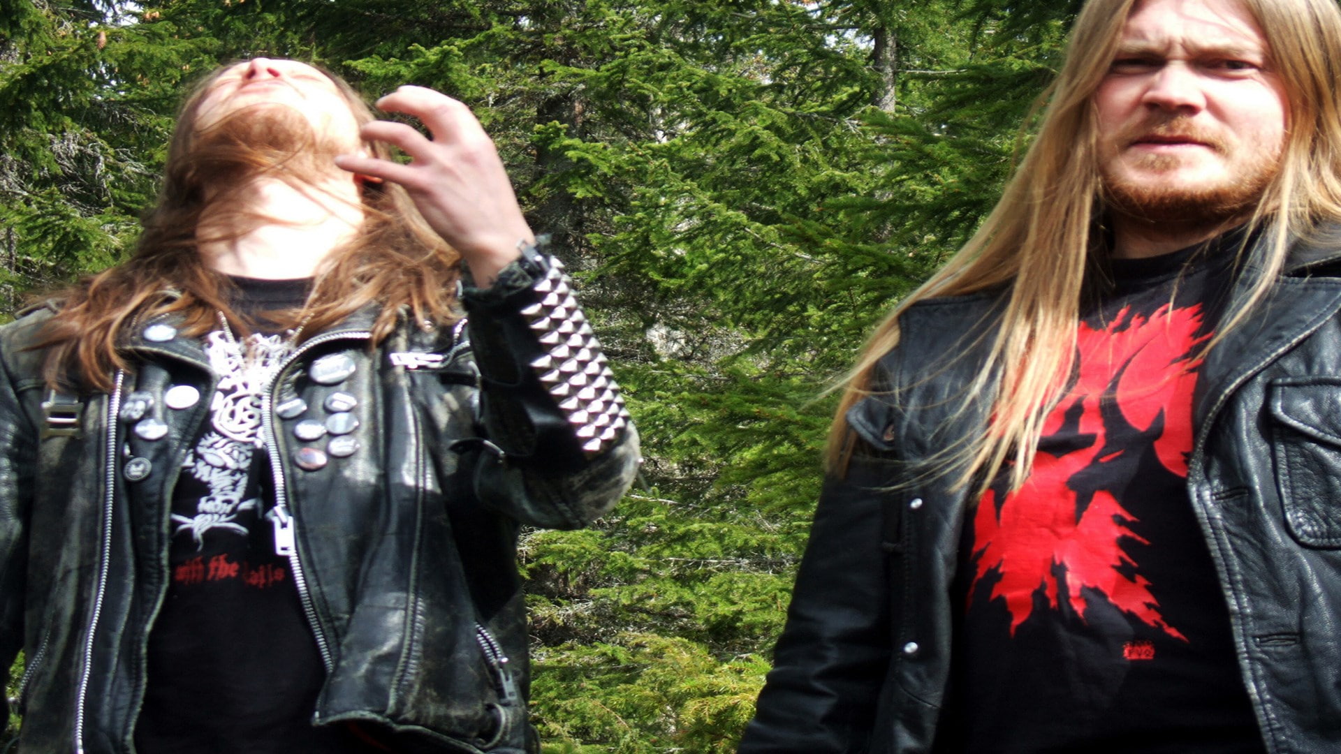 day, people, young women, waist up, casual clothing, hairstyle, plant, women, blond hair, long hair, darkthrone, nature, real people, land, hair, standing, HD Wallpaper