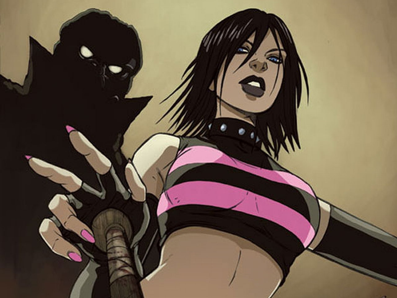 n, 720P, hd, hack, comics, slash, HD Wallpaper