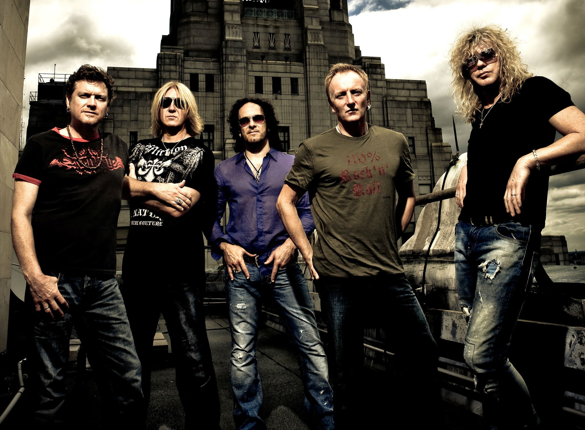 heavy, hair, metal, leppard, 1080P, def, hard, rock, HD Wallpaper