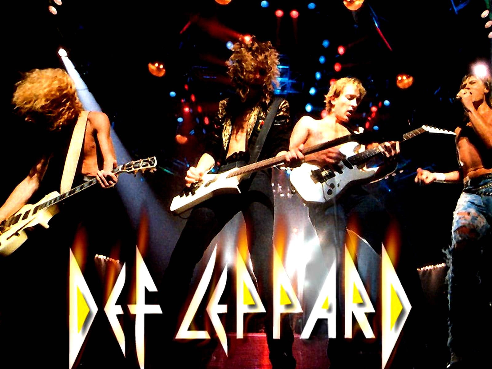 def, hard, rock, 720P, leppard, metal, hair, heavy, HD Wallpaper