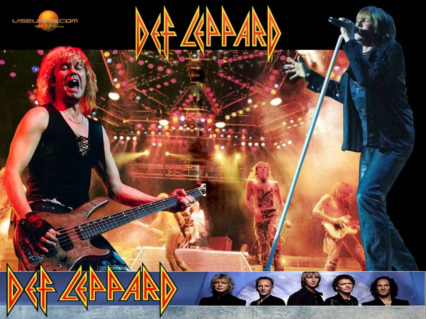 leppard, 720P, def, heavy, rock, metal, hair, hard, HD Wallpaper