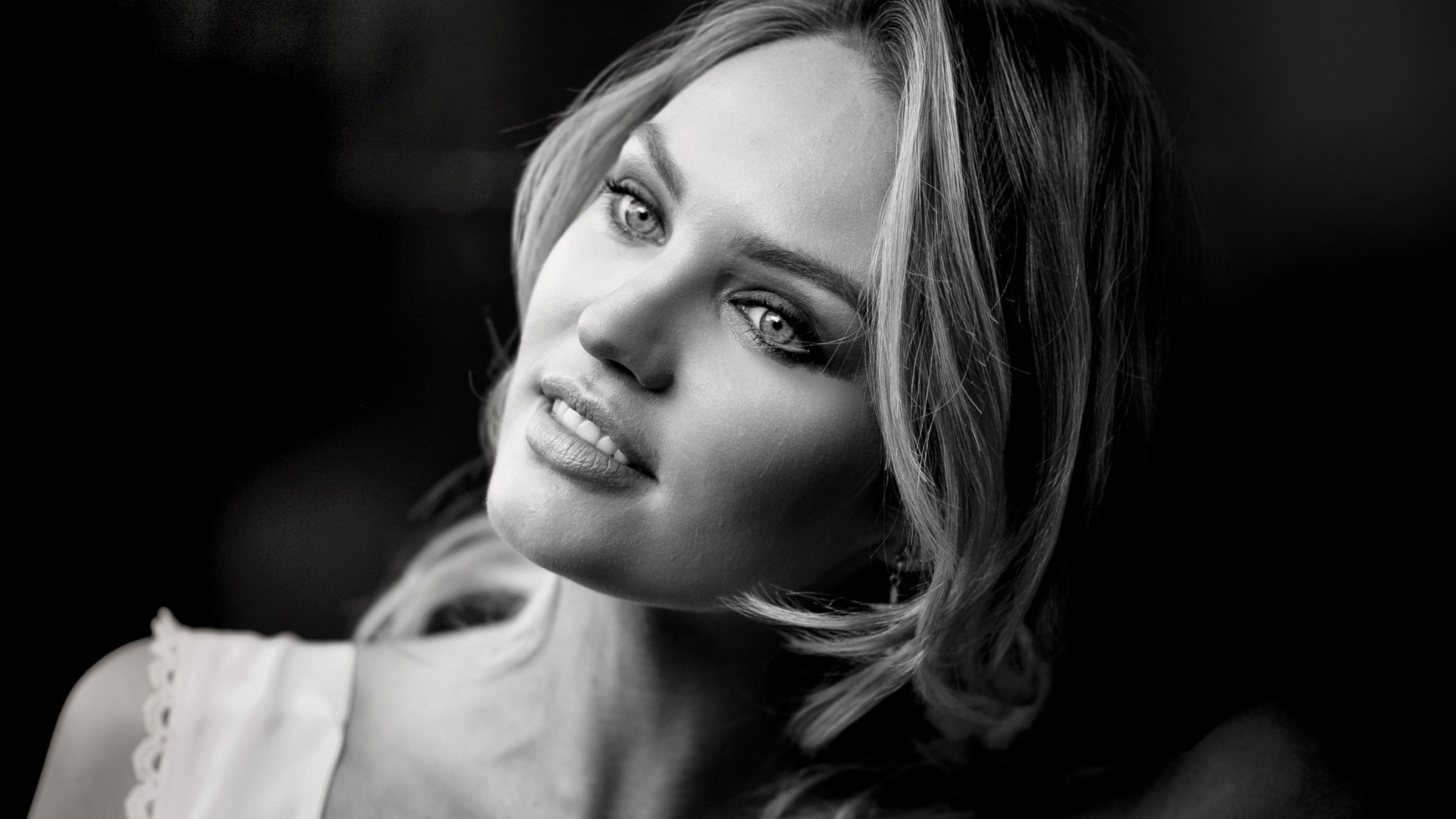 blonde, Candice Swanepoel, Top fashion model, Victorias Secret Angel, 4K, HD Wallpaper