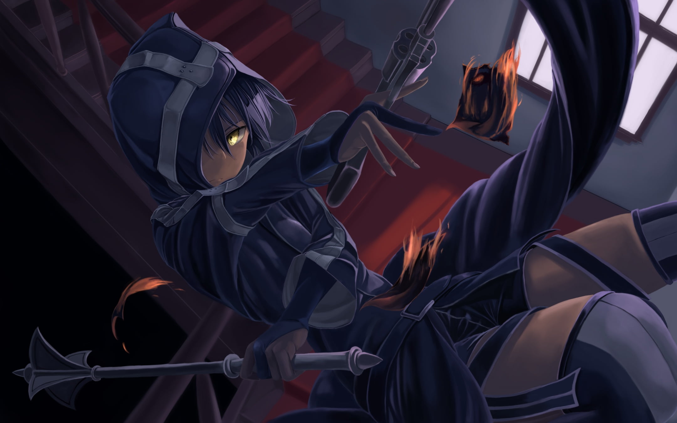 Laqua (Assassins Pride), 1080P, Assassins Pride, Anime, HD Wallpaper