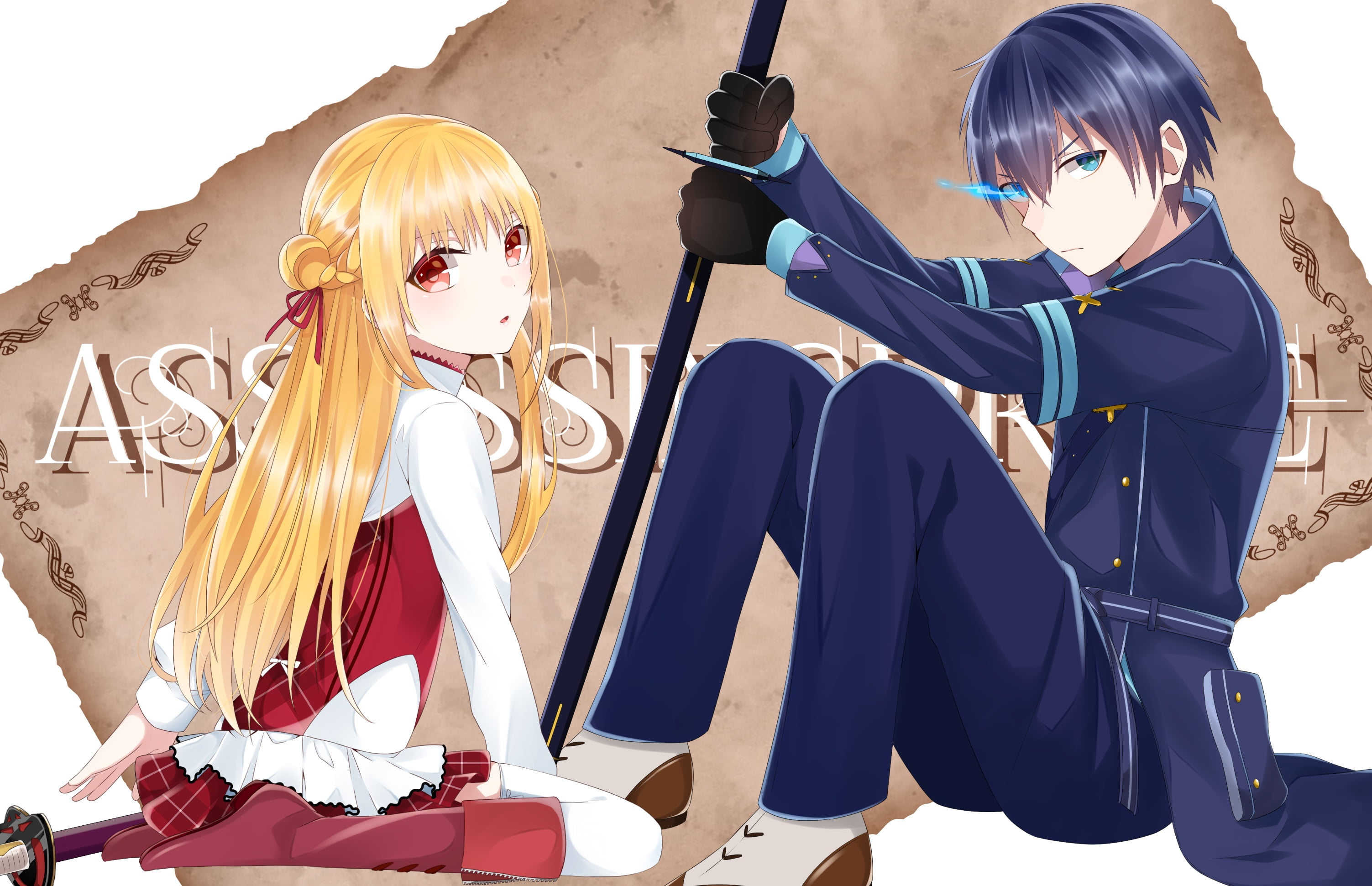2K, Anime, Kufa Vampir, Assassins Pride, Melida Angel, HD Wallpaper