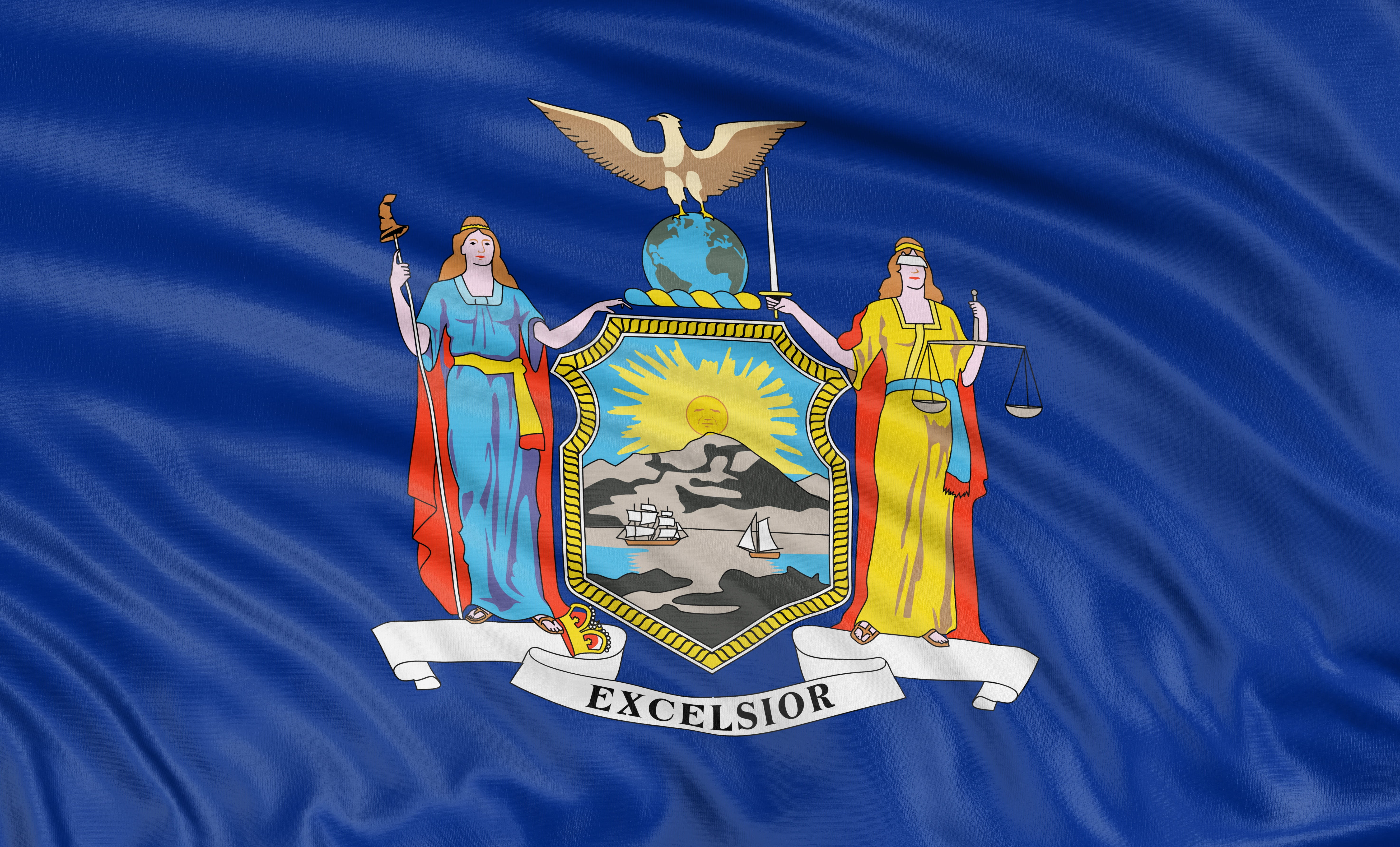 country, government, blue background, official, geography, flag, no people, state, national, single object, front view, nation, crown, symbol, studio shot, HD Wallpaper