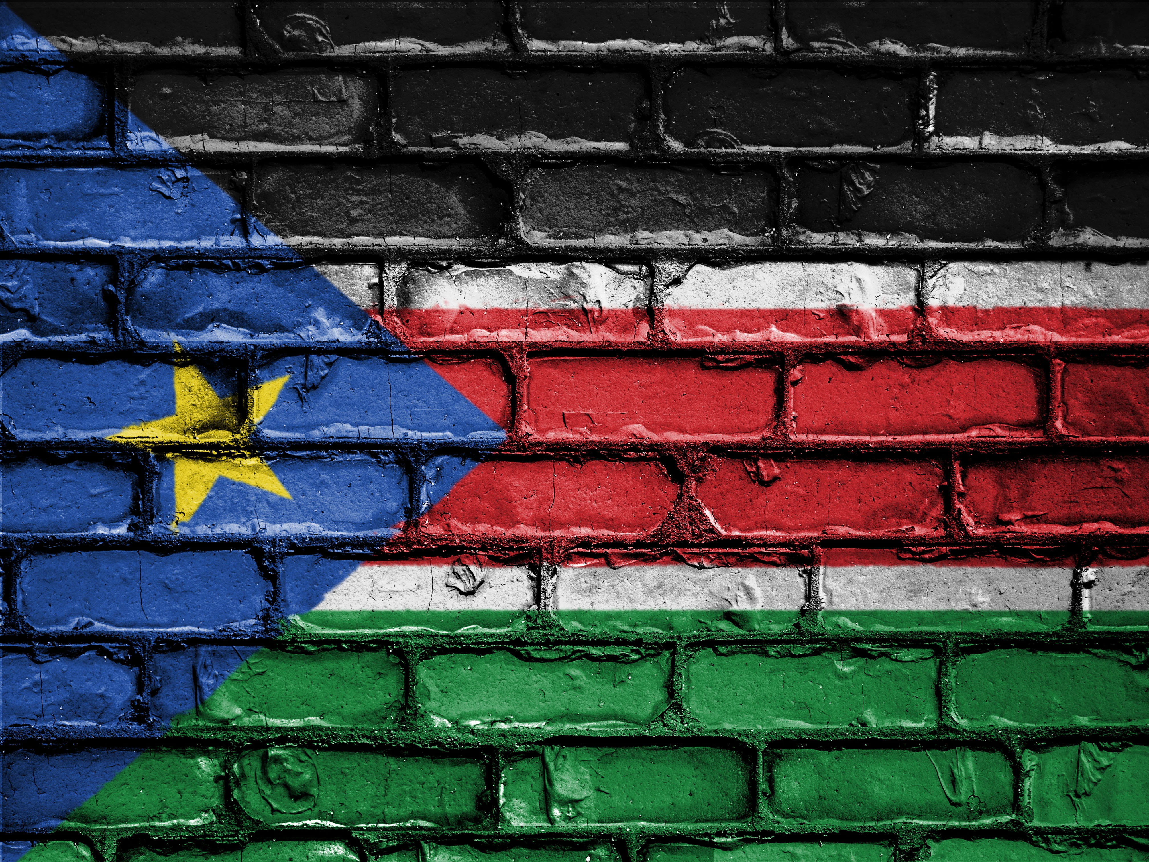 pattern, banner, wall - building feature, creativity, full frame, multi colored, architecture, day, patriot, building exterior, 4K, brick wall, symbol, HD Wallpaper