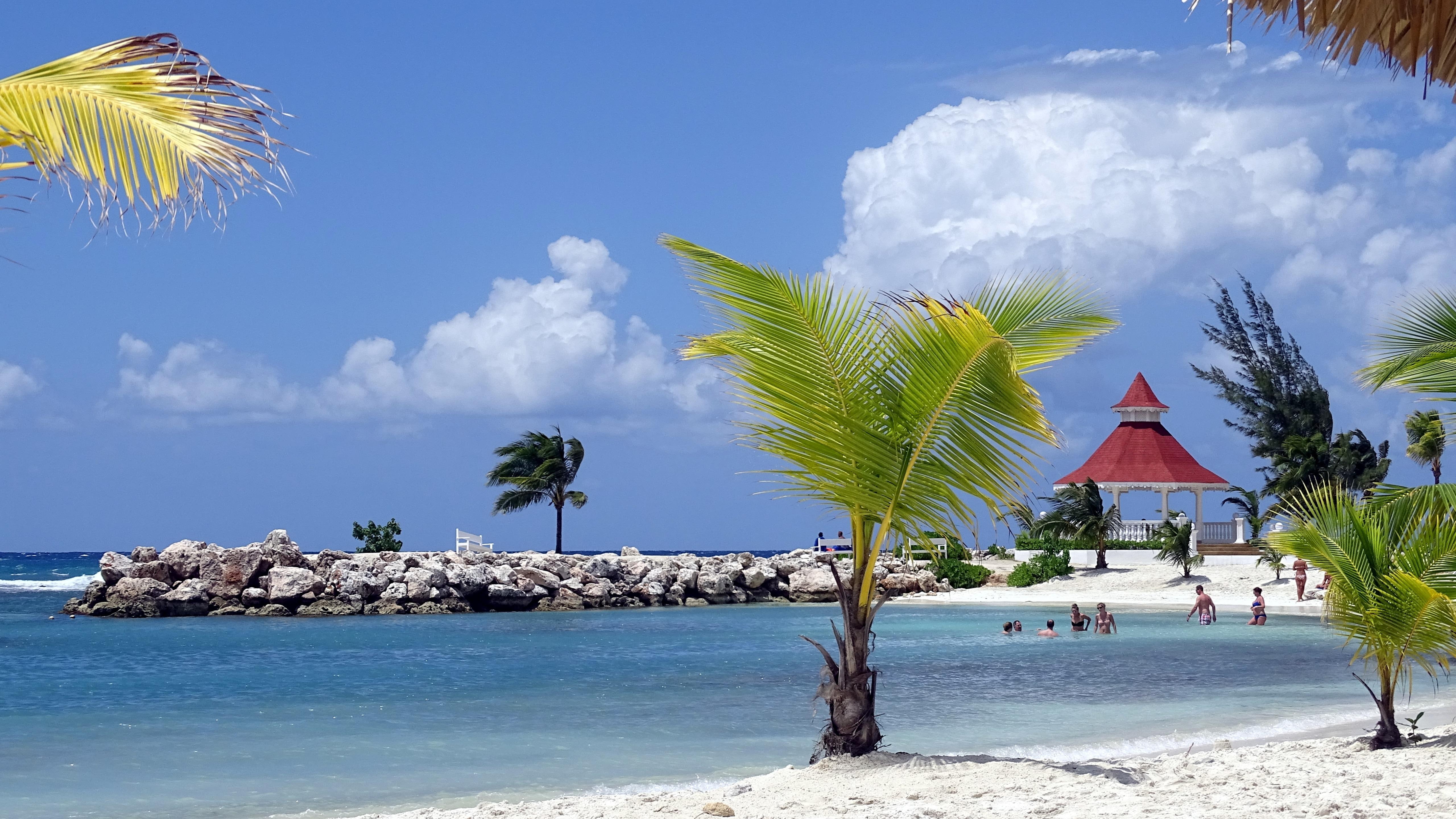runaway bay, jamaica, 5K, resort, vacation, caribbean, island, HD Wallpaper