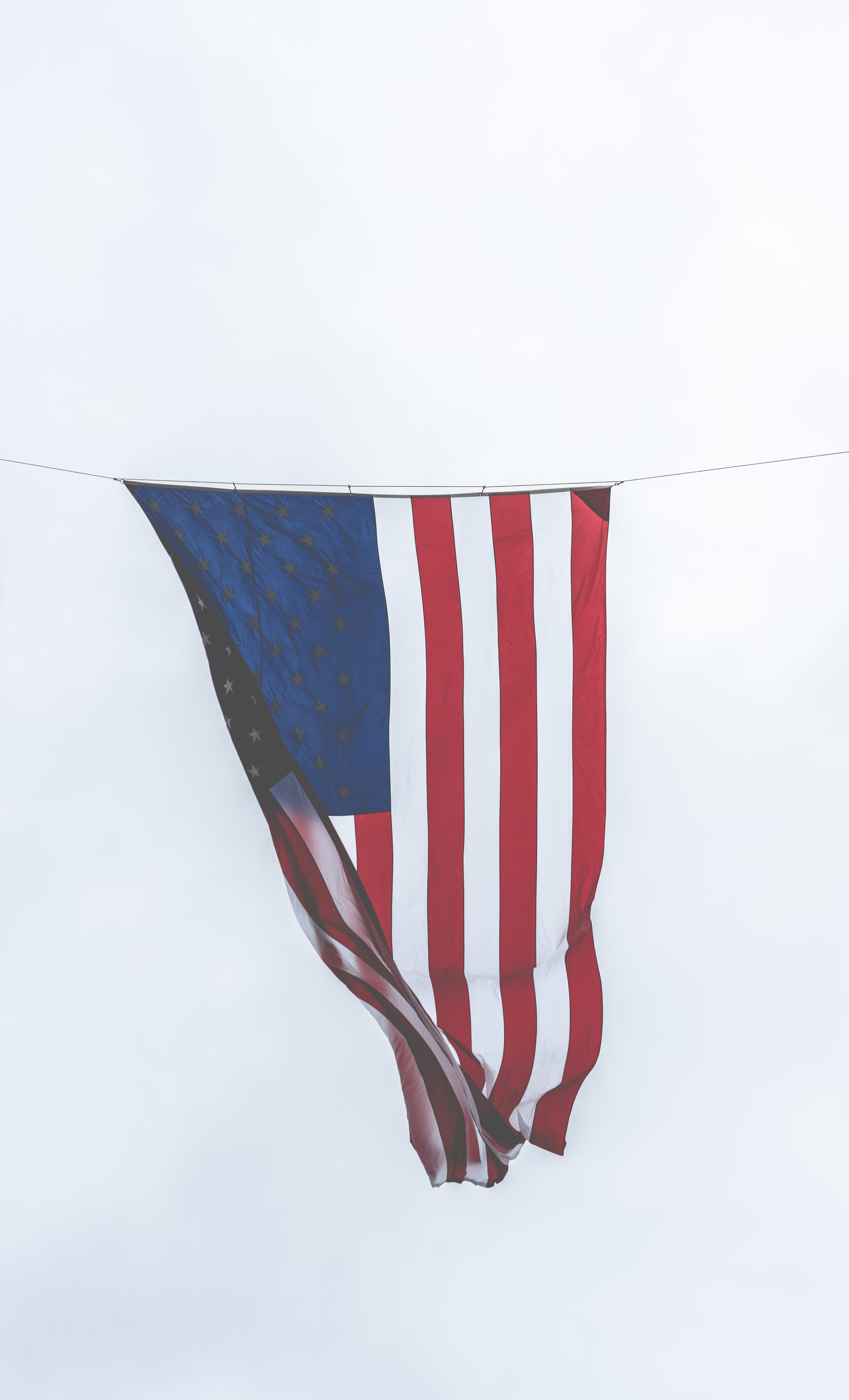 merica, united state, u, america, flag, bandera, day, memorial, outdoors, american Culture, flying, police, blue, american, patriotism, freedom, flap, sky, Phone HD Wallpaper