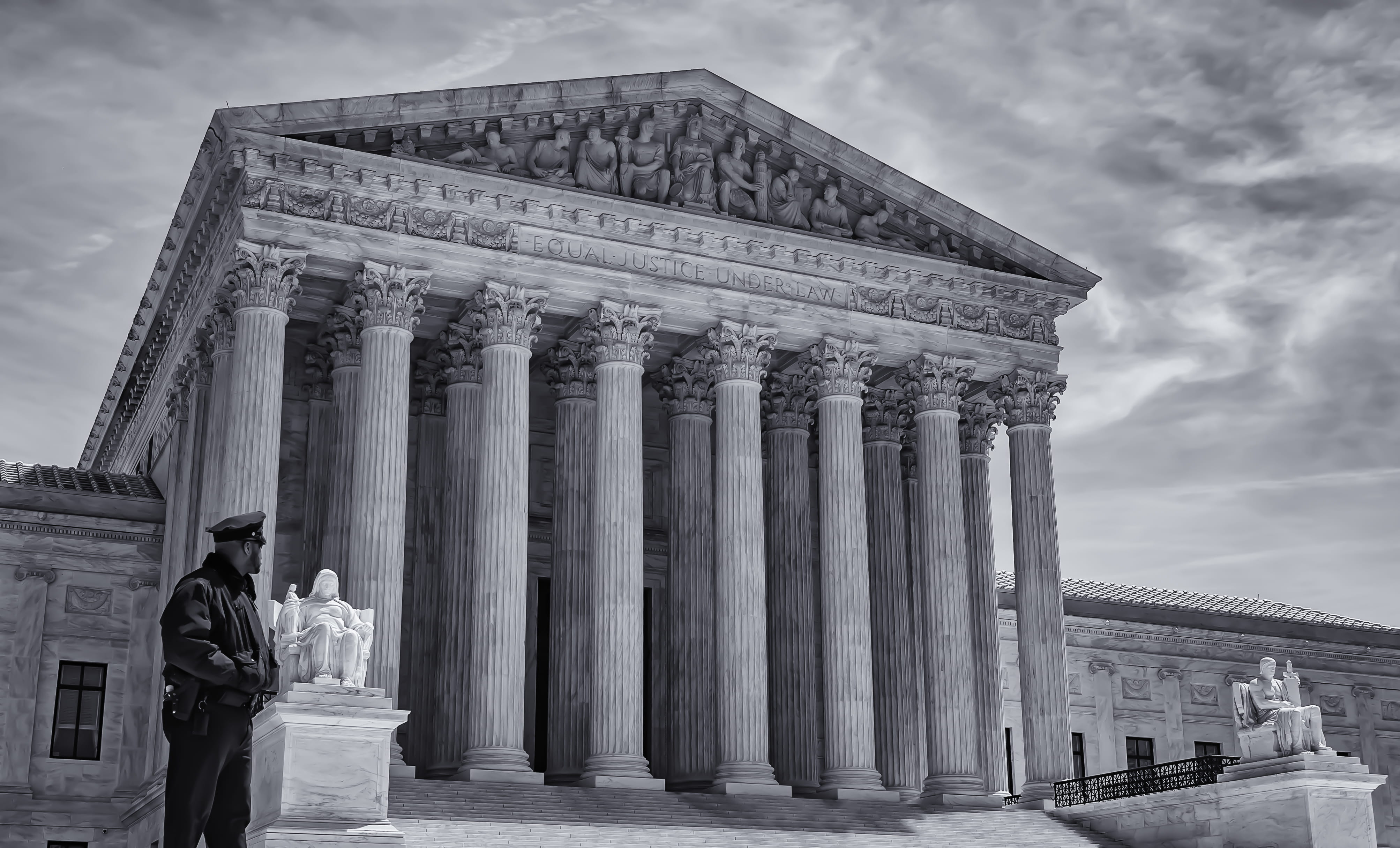 police, building exterior, ancient civilization, united states, human representation, sculpture, justice, officer, city, hdr, 4K, nature, equal, the past, HD Wallpaper