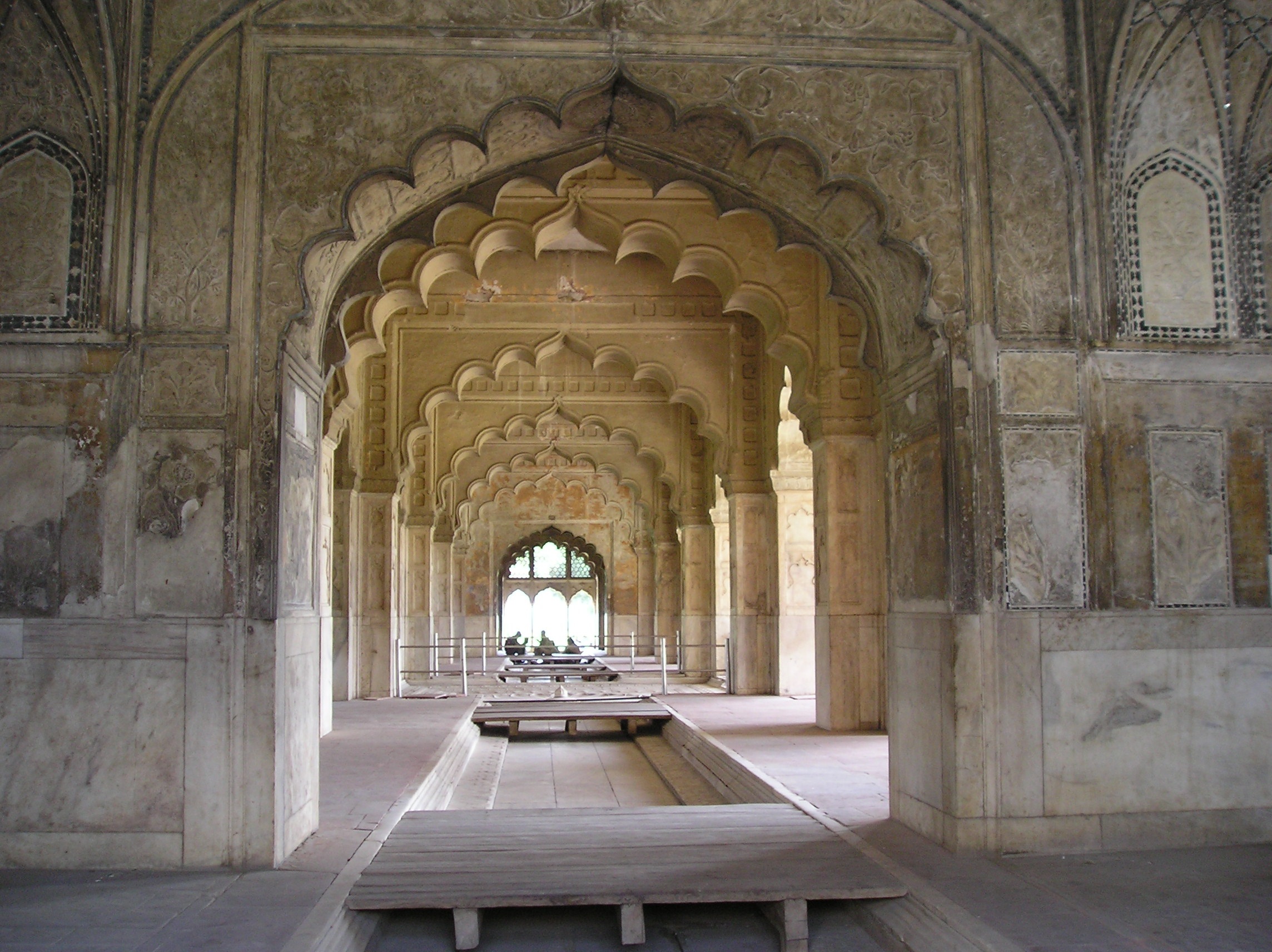 religion, ceiling, buildings, no people, tourism, building exterior, architectural column, ancient, outdoors, fort, red fort delhi, travel destinations, HD Wallpaper