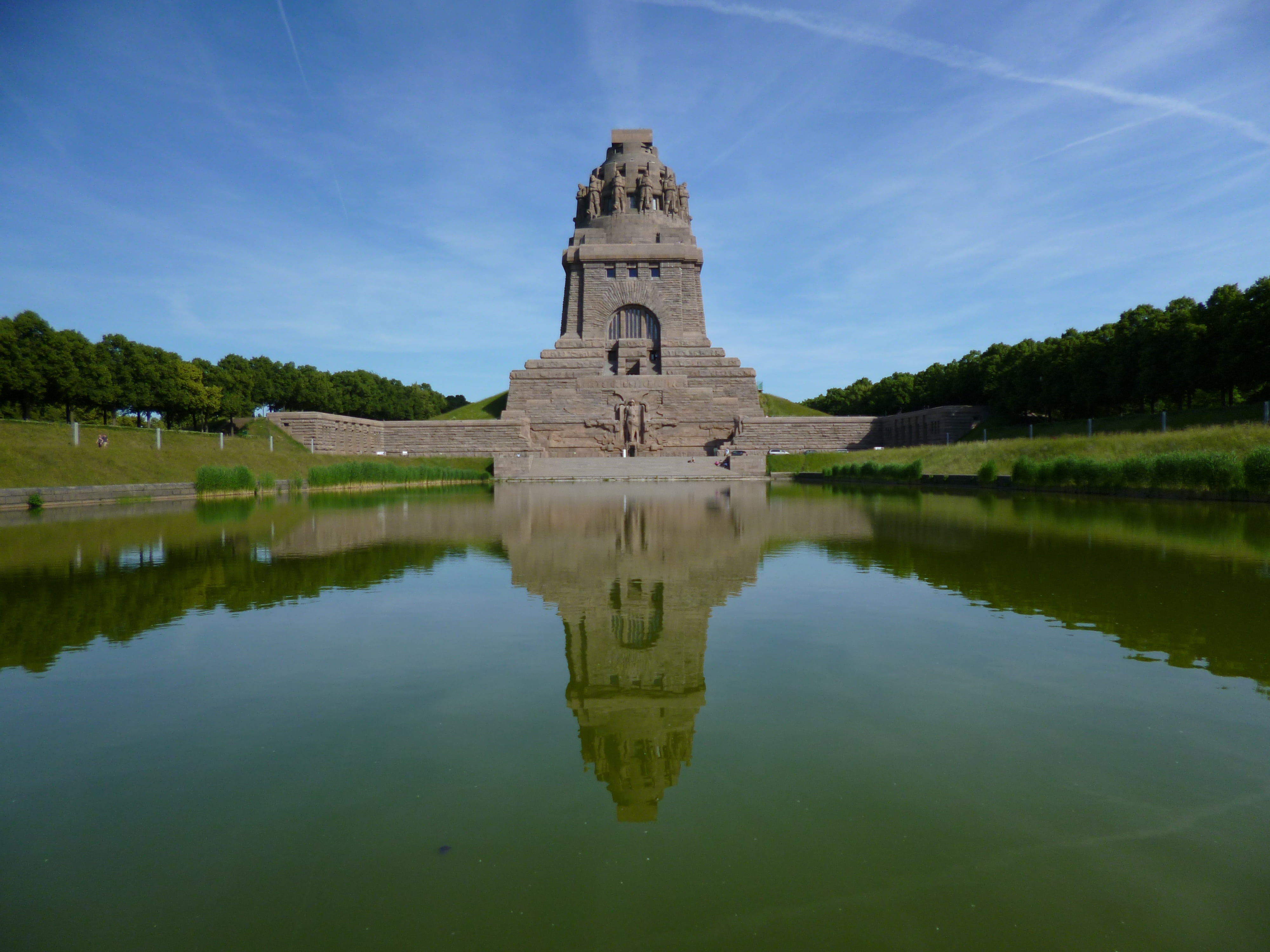 4K, places of interest, mirroring, built structure, völki, monumental, travel destinations, history, no people, lake, place of worship, nature, day, surface, HD Wallpaper