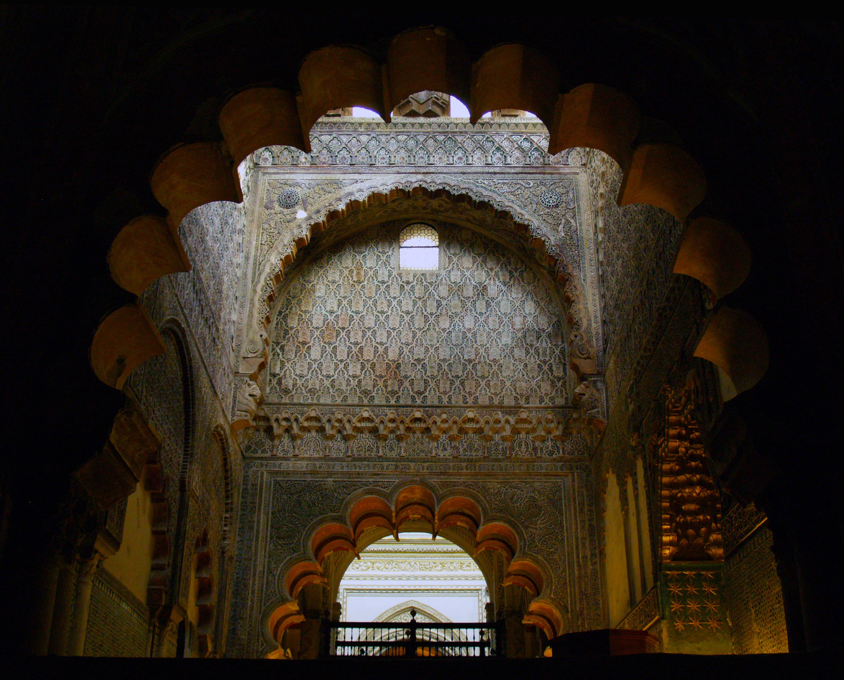cordoba, belief, built structure, spain, night, art and craft, arch, arches, monument, nature, travel destinations, architecture and art, andalusia, low angle view, HD Wallpaper