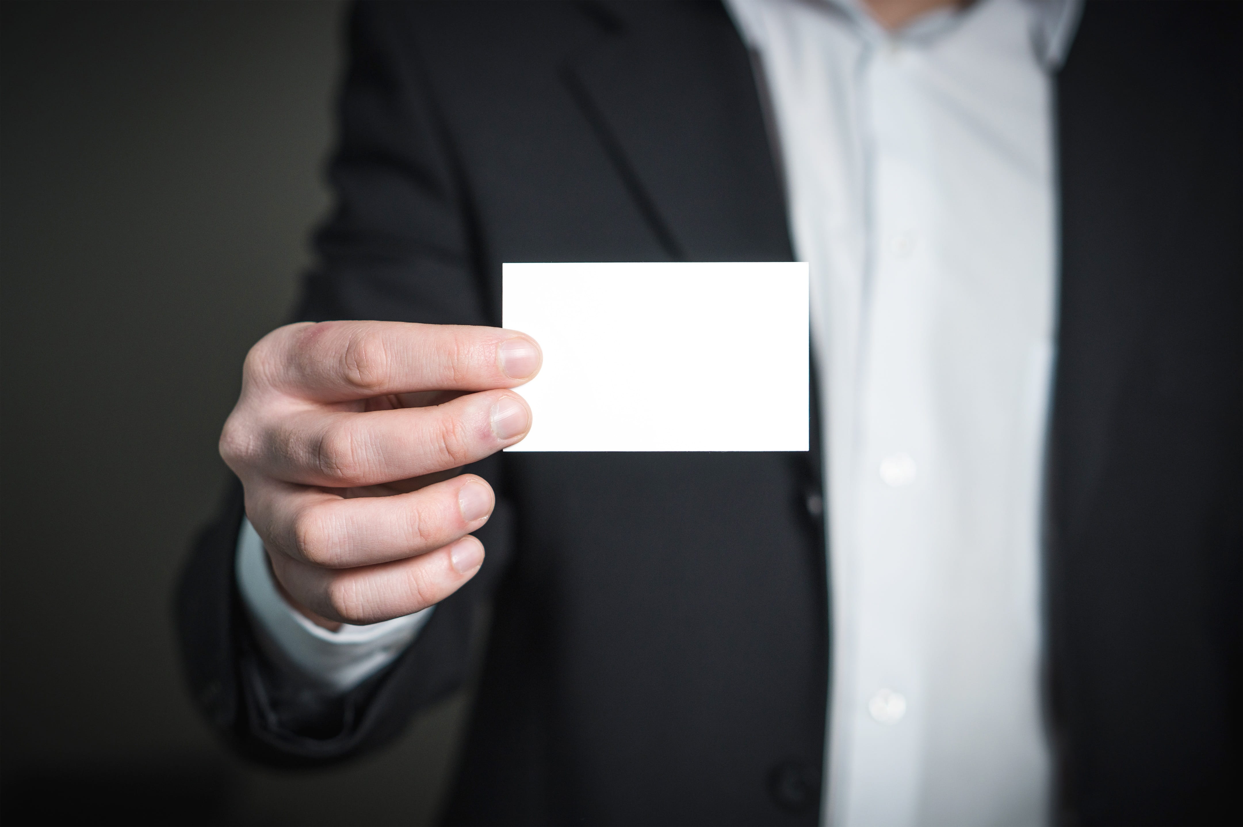 focus on foreground, close, formal, business, businessman, communication, holding, finger, fashion, business card, blank, men, indoors, adult, outfit, hand, HD Wallpaper