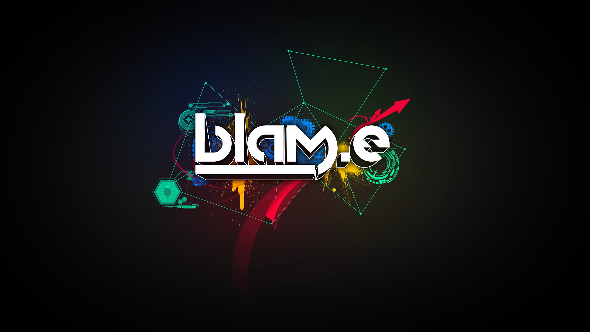 black background, music, text, no people, night, arrow symbol, edit, connection, glowing, single word, arts culture and entertainment, PC gaming, studio shot, HD Wallpaper