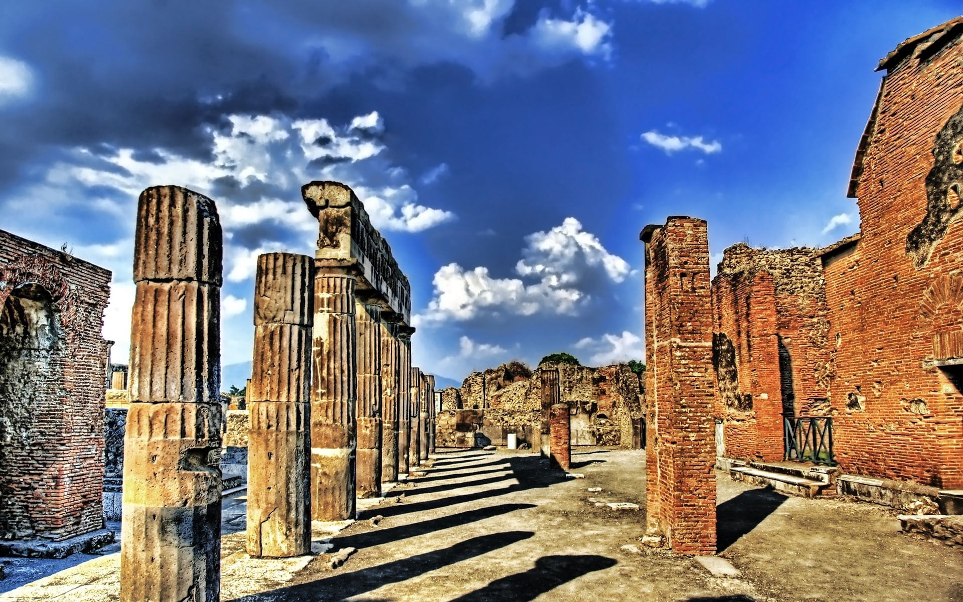 building Exterior, religion, no People, ancient Civilization, cloud - sky, greece, cultures, temple - Building, day, asia, ruin, daytime, travel, hdr, architectural column, HD Wallpaper