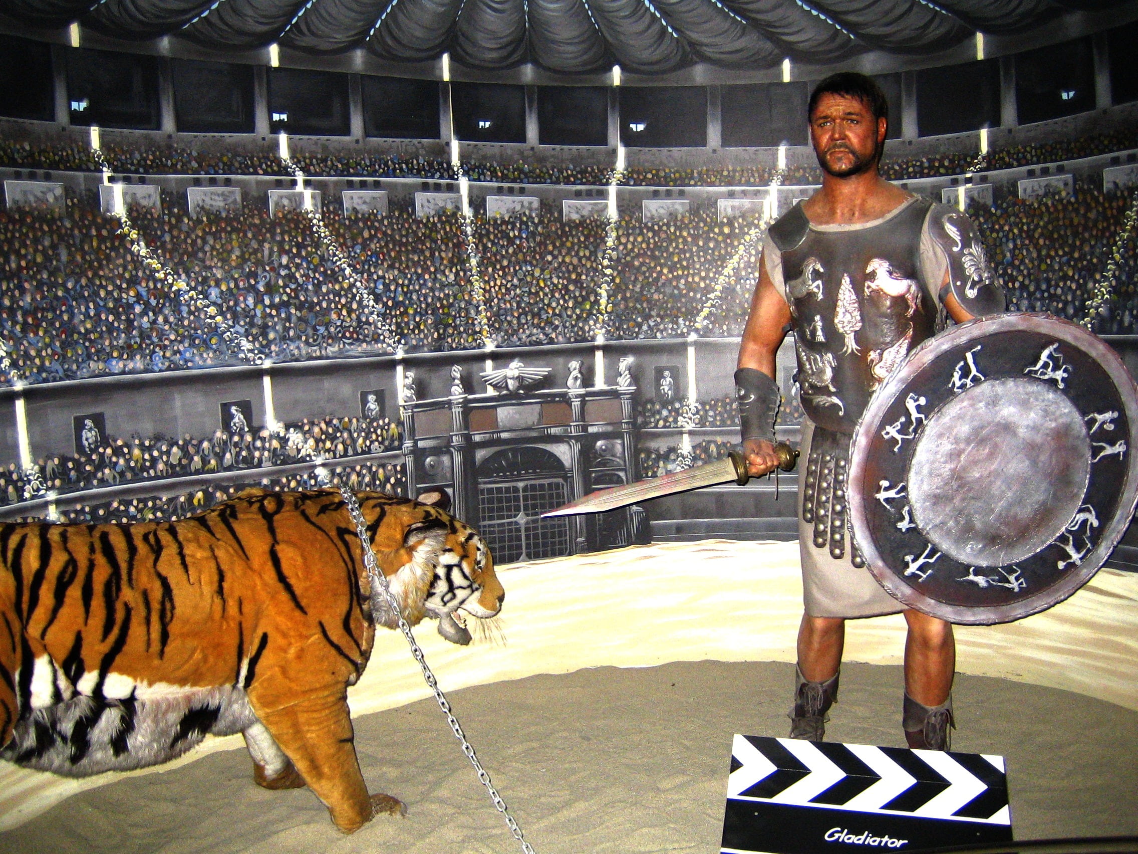 adult, vertebrate, roman area, males, mammal, stadium, playing, young adult, fighting scene, standing, competition, full length, 1080P, gladiator, colosseum, HD Wallpaper