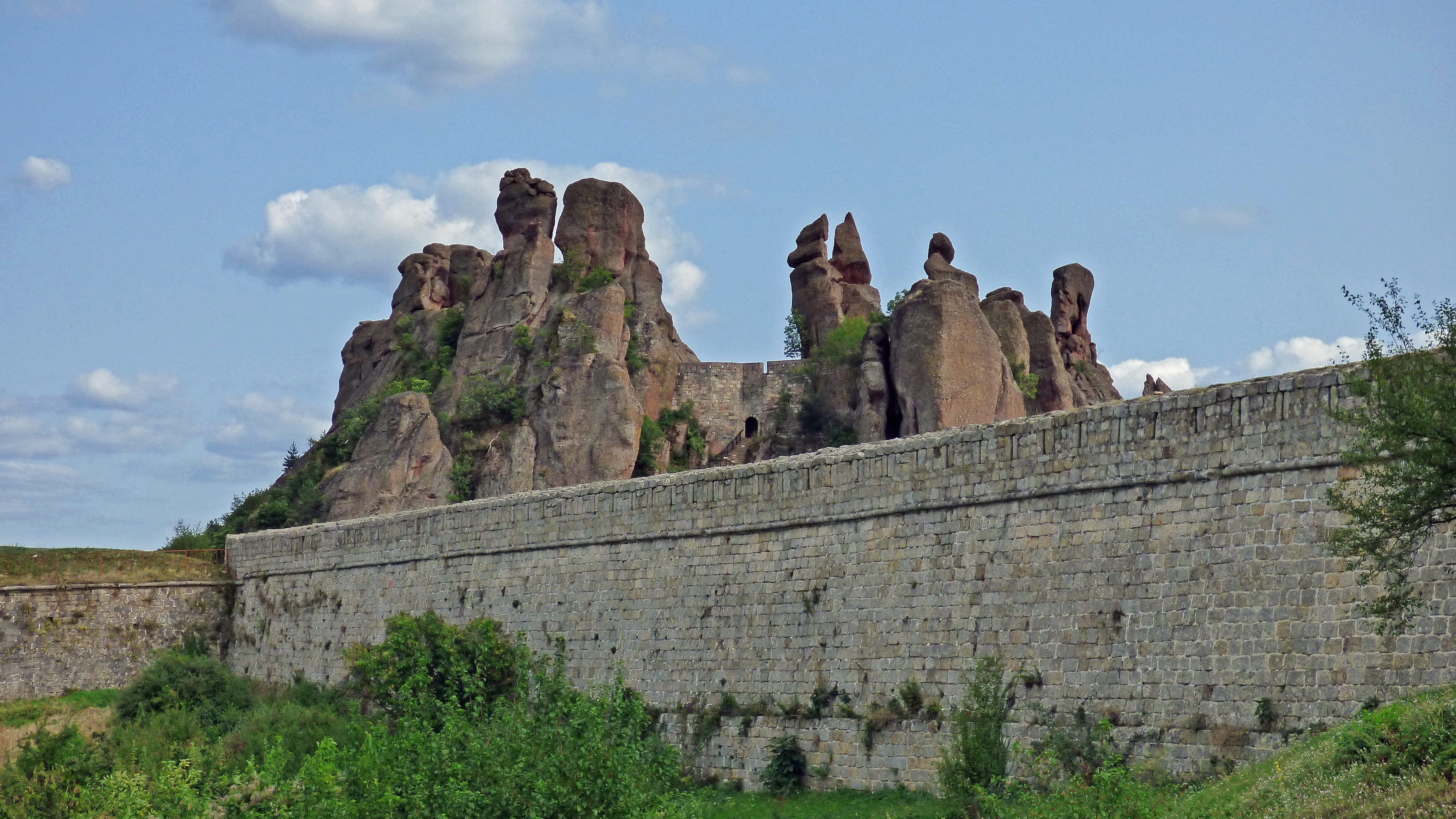 the past, rock, history, belogradchik, ruined, nature, wall, plant, built structure, bulgaria, low angle view, travel destinations, outdoors, architecture, HD Wallpaper