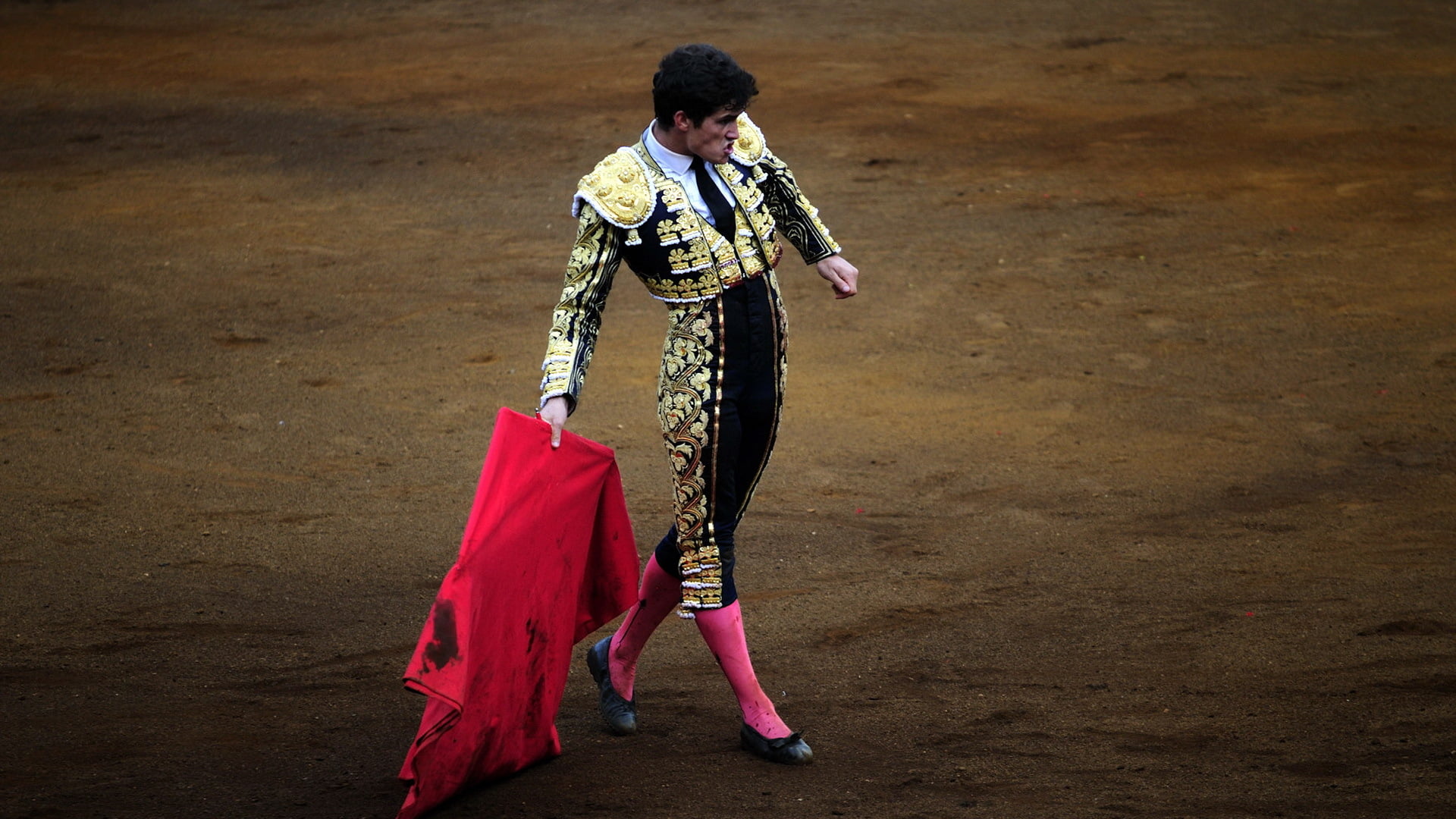 lifestyles, matador, black, adult, s, men, Spain, outdoors, one person, costume, real people, front view, leisure activity, young adult, young women, 1080P, HD Wallpaper