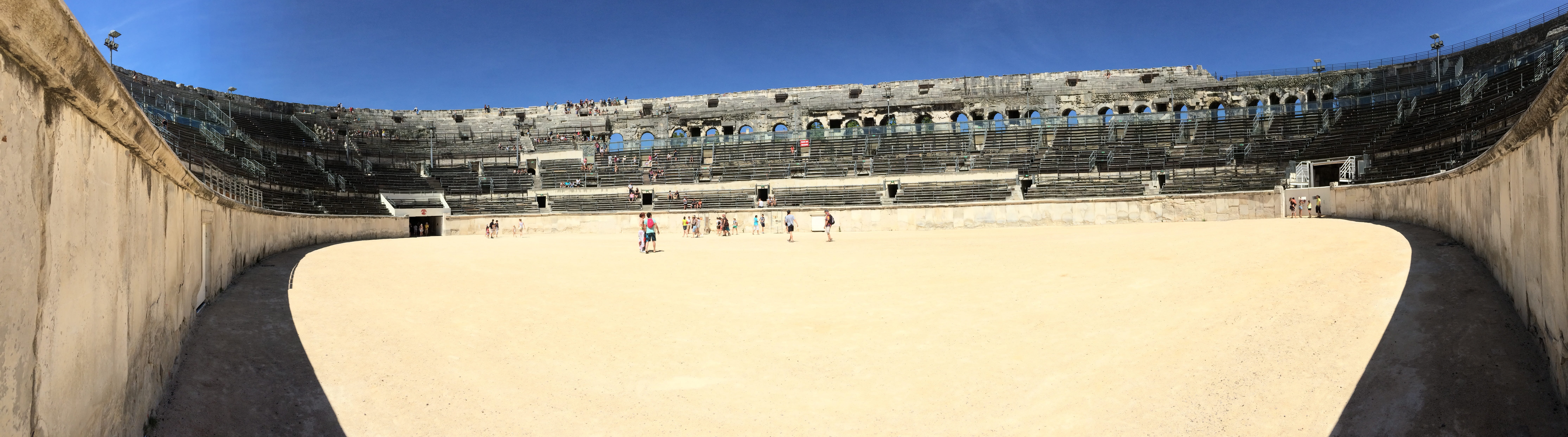 france, Novel, people, outdoors, Nimes, incidental people, travel, interior, history, tourism, 8K, winter sport, built structure, the past, day, sky, nature, HD Wallpaper