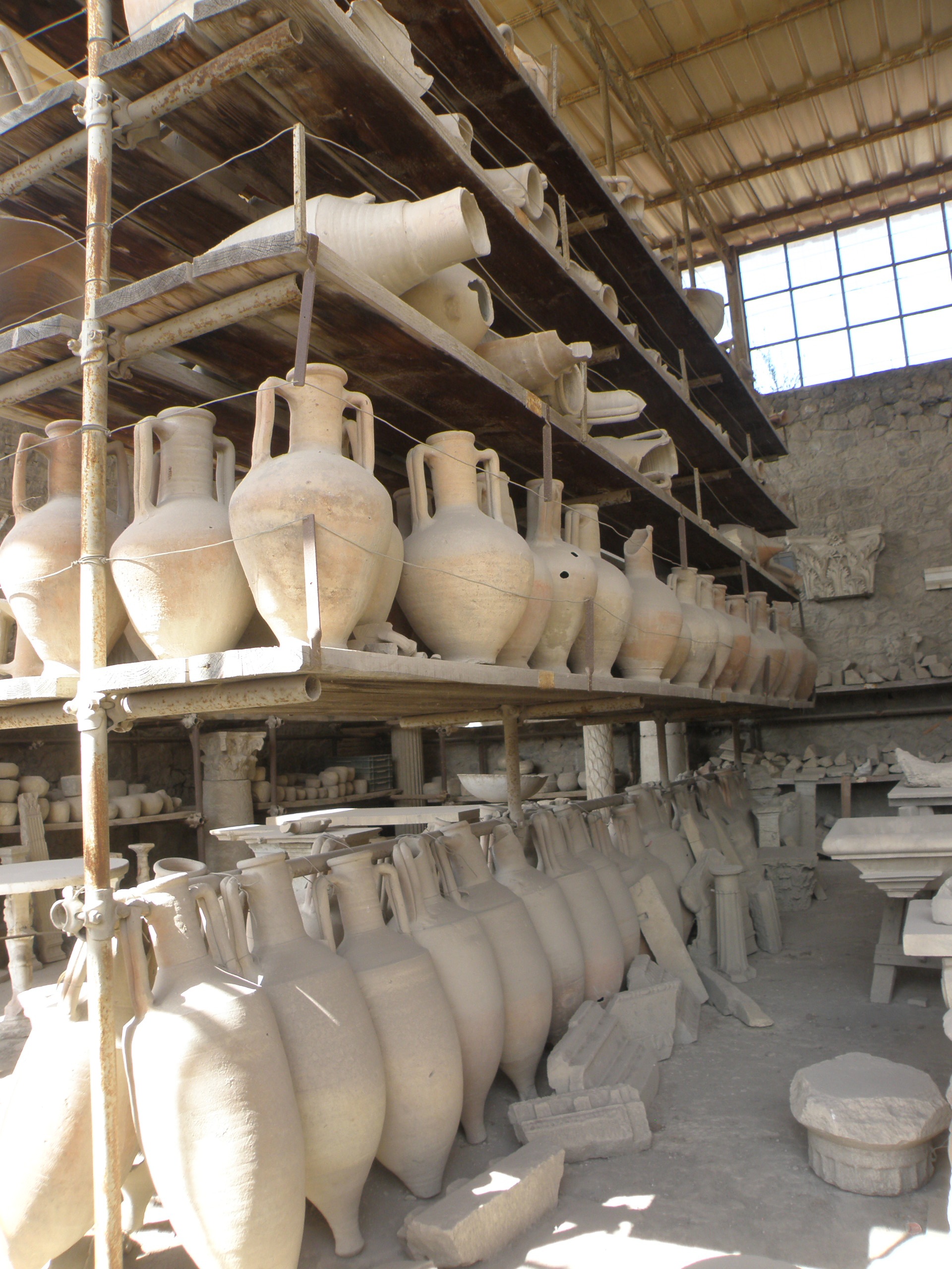 day, factory, arrangement, italy, large group of objects, business, findings, pottery, architecture, ceramics, low angle view, art and craft, history, indoors, Phone HD Wallpaper