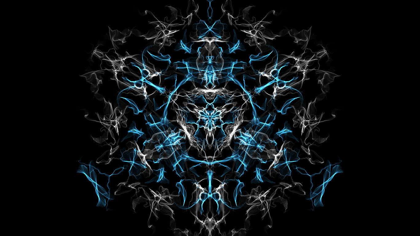 light - natural phenomenon, blue, illuminated, medical x-ray, studio shot, close-up, shape, kaleidoscope weavesilk_com, 720P, healthcare and medicine, HD Wallpaper