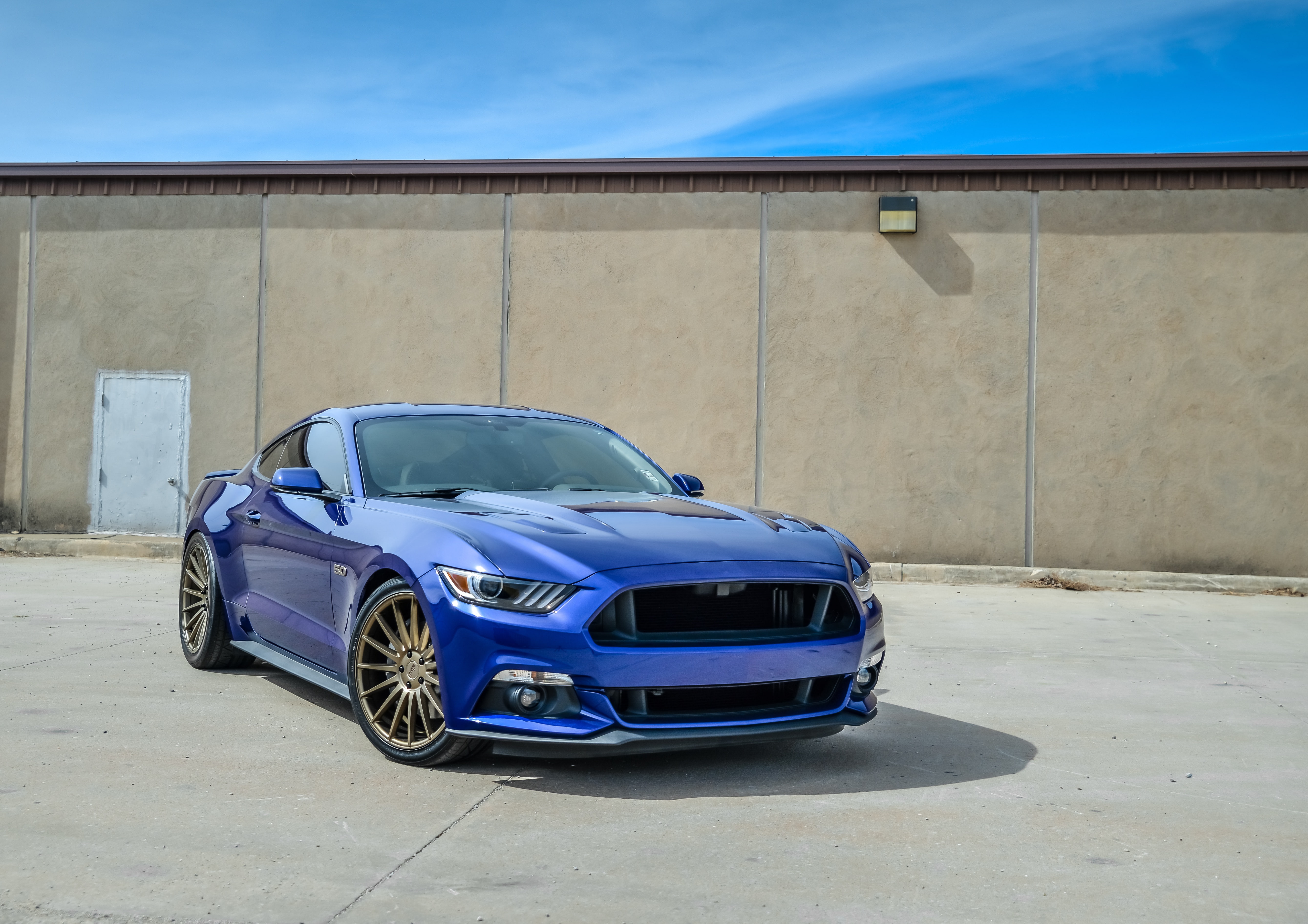 5K, ford, wheels, mustang, blue niche, HD Wallpaper