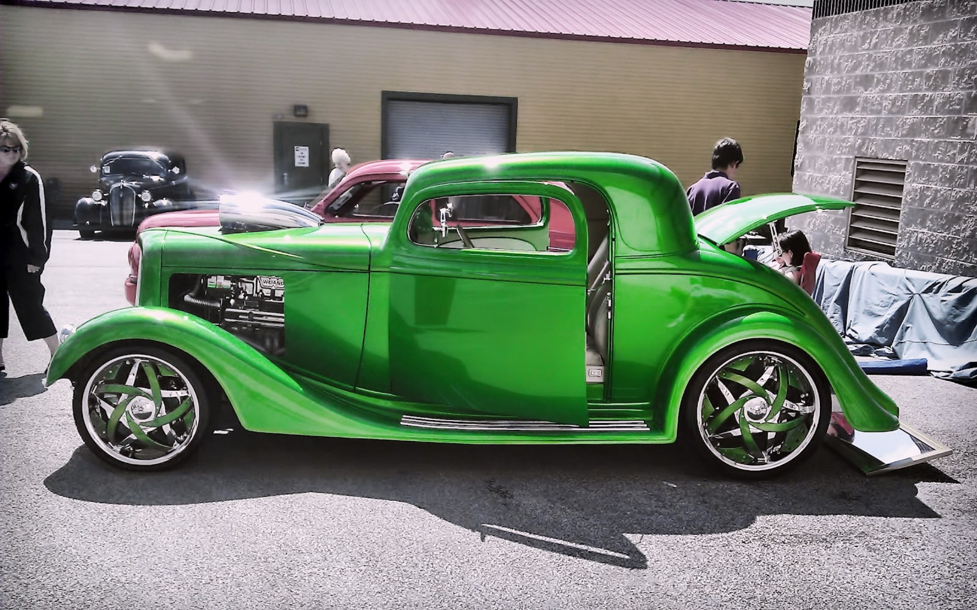 tuning, hot, custom, rods, rod, marques, niche, 1080P, retro, HD Wallpaper