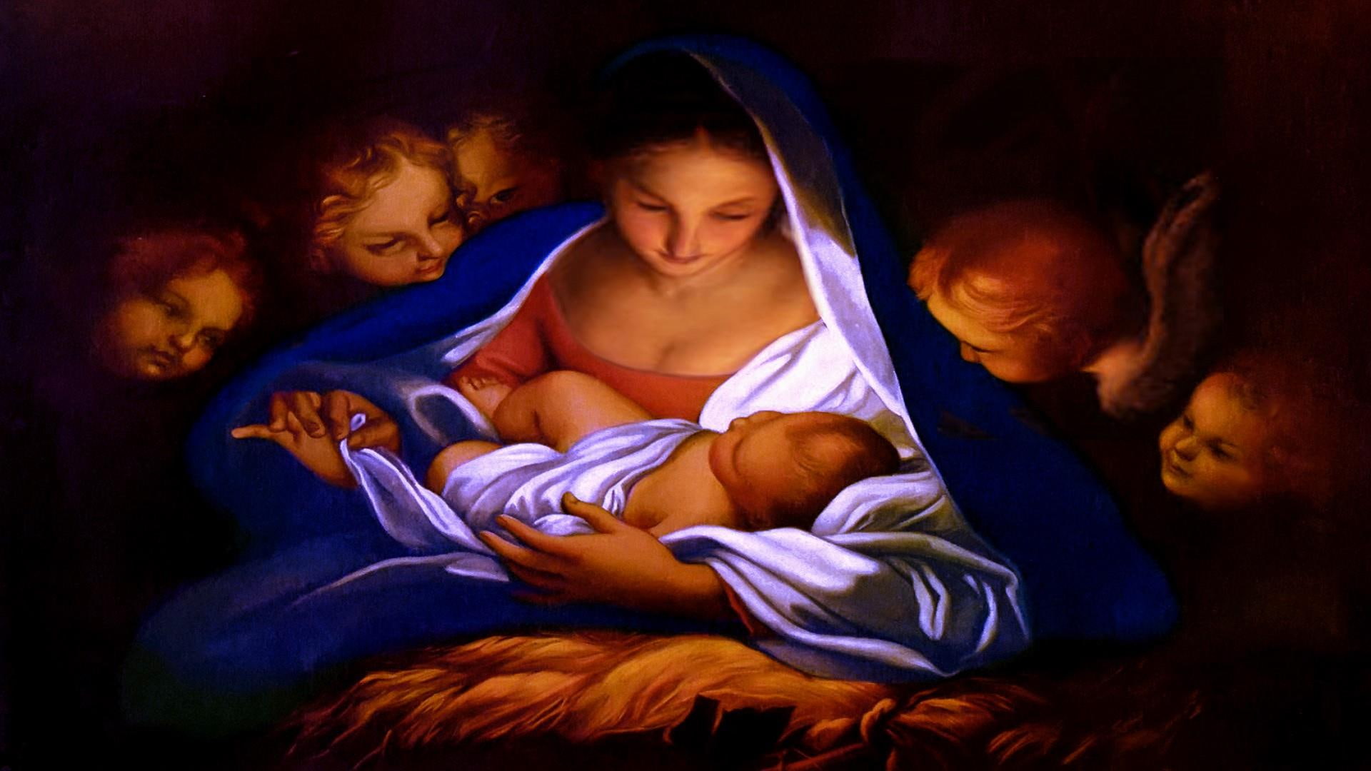 celebration, birth of jesus, christmas, 1080P, HD Wallpaper