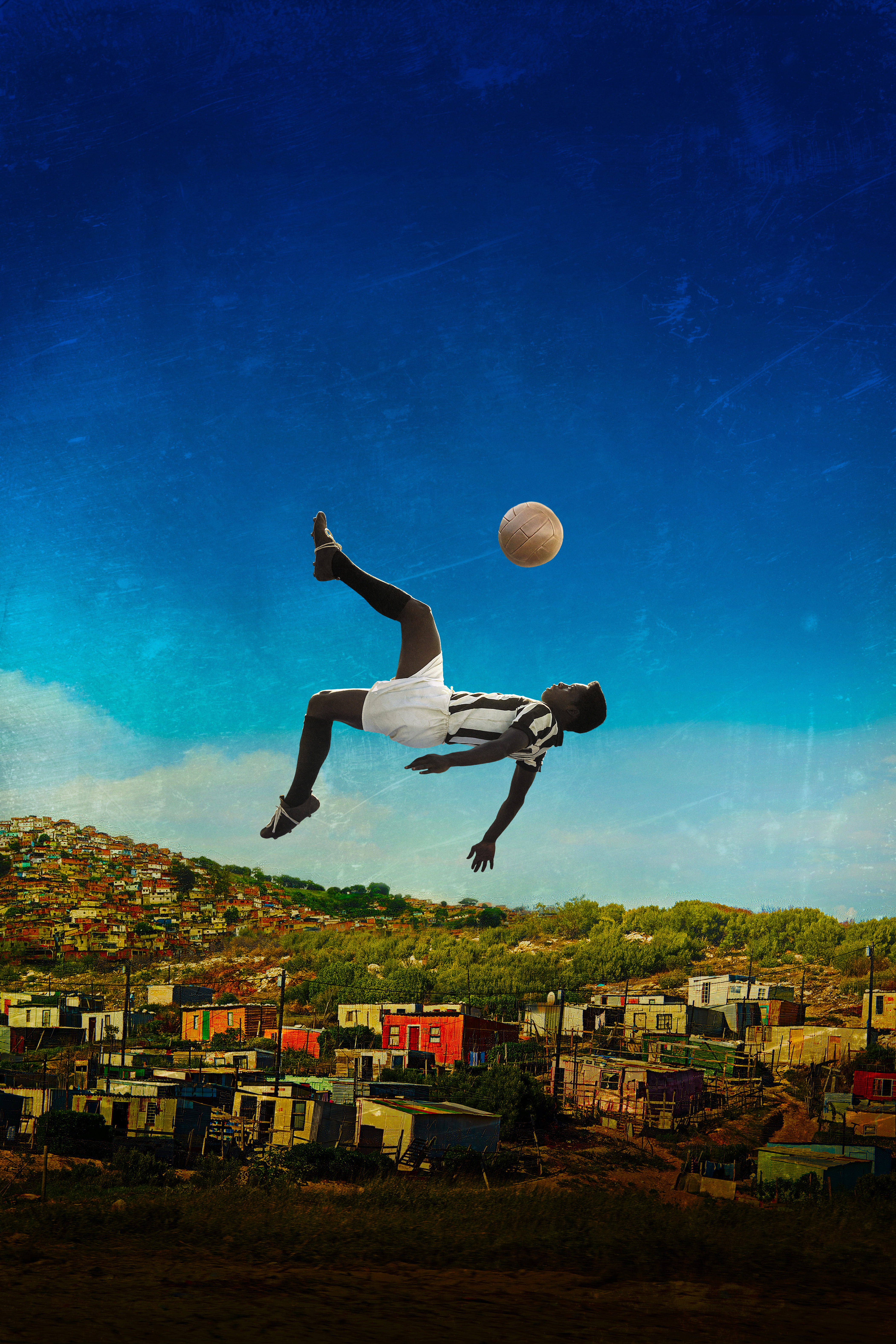 wearing, 4K, man, white, striped, shirt, Brazilian footballer, Pele: Birth of a Legend, black, 5K, Phone HD Wallpaper