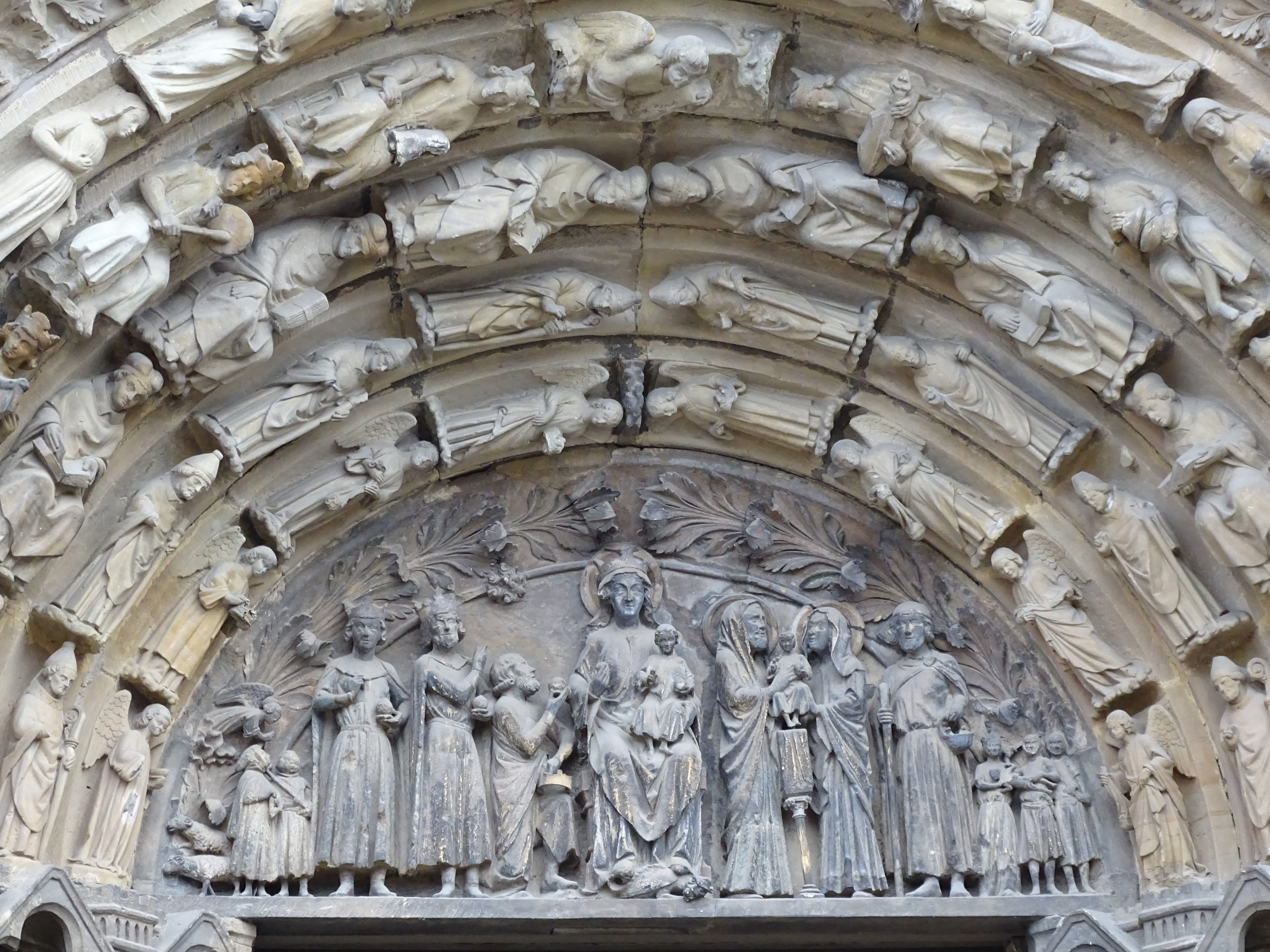 representation, church of our lady trier, carving, portal, human representation, indoors, relief, belief, art and craft, no people, architectural column, HD Wallpaper