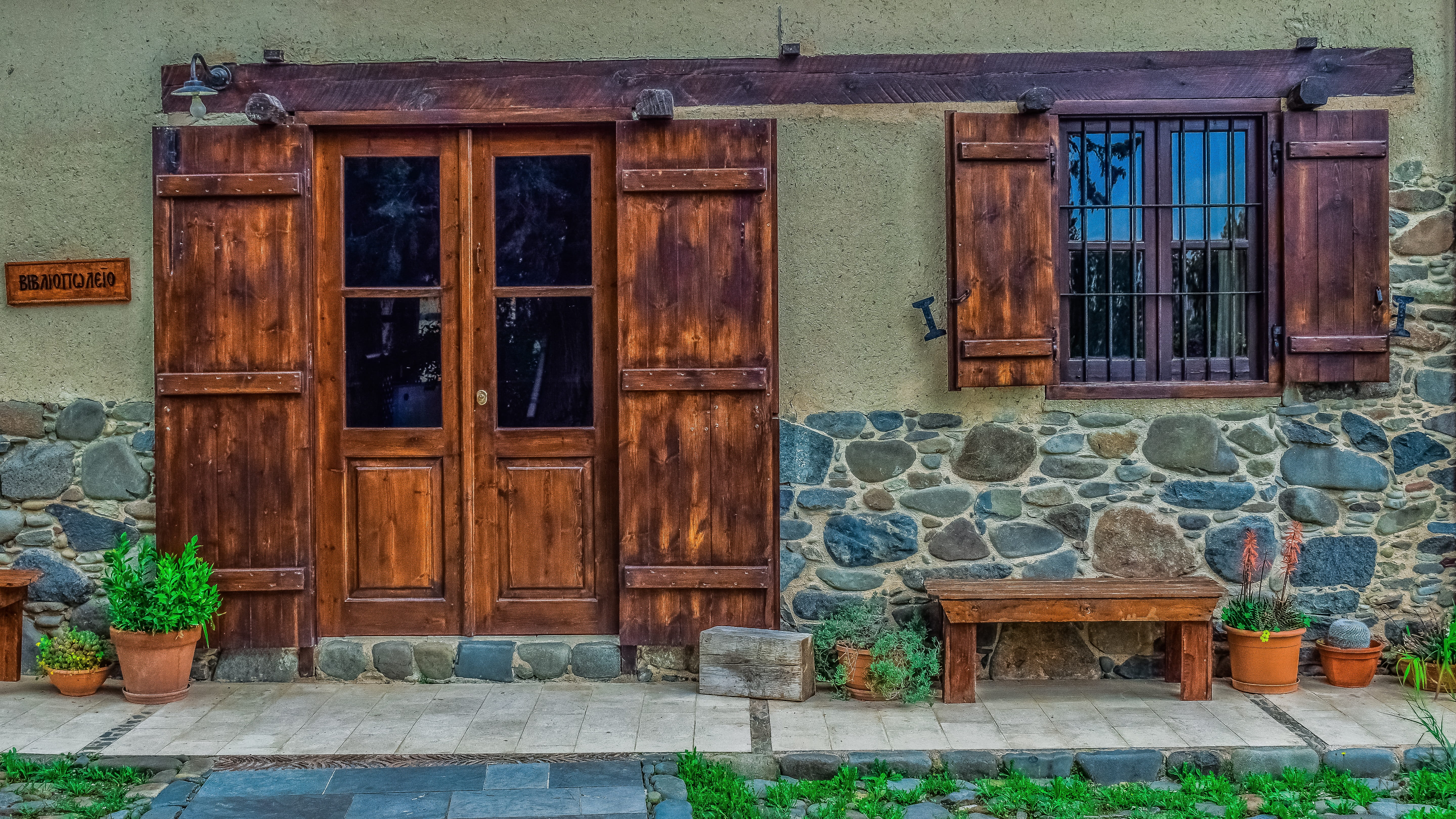 no people, building, built structure, safety, wood - material, protection, building exterior, window, closed, day, orounta, traditional, cyprus, house, HD Wallpaper