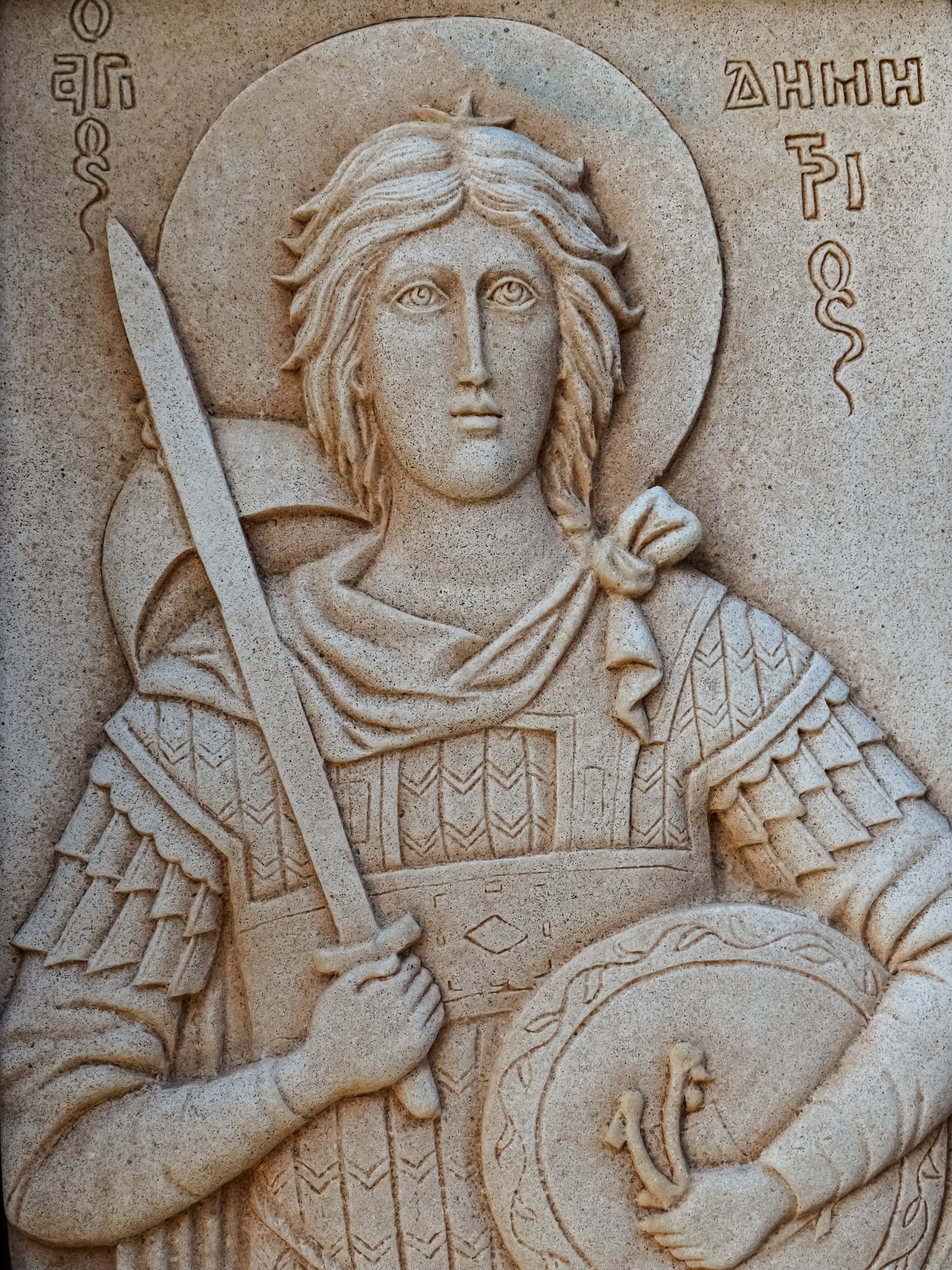 human representation, church, spirituality, carving - craft product, the past, wall, history, male likeness, orthodox, religion, craft, cyprus, ayia napa, Phone HD Wallpaper