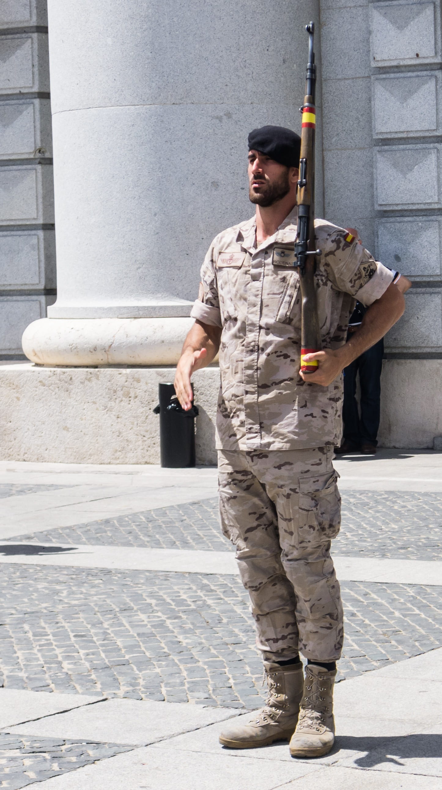 standing, architecture, front view, parade, 2K, only men, building exterior, uniform, Fly, troop, military, armed forces, flag, military uniform, military service, Phone HD Wallpaper
