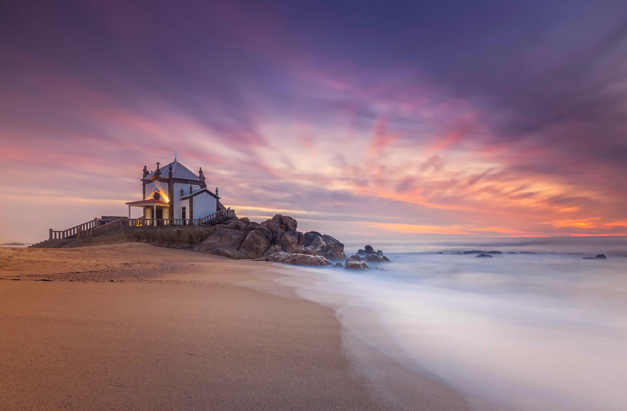 Miramar, Portugal, Moment of surrender, 1080P, HD Wallpaper