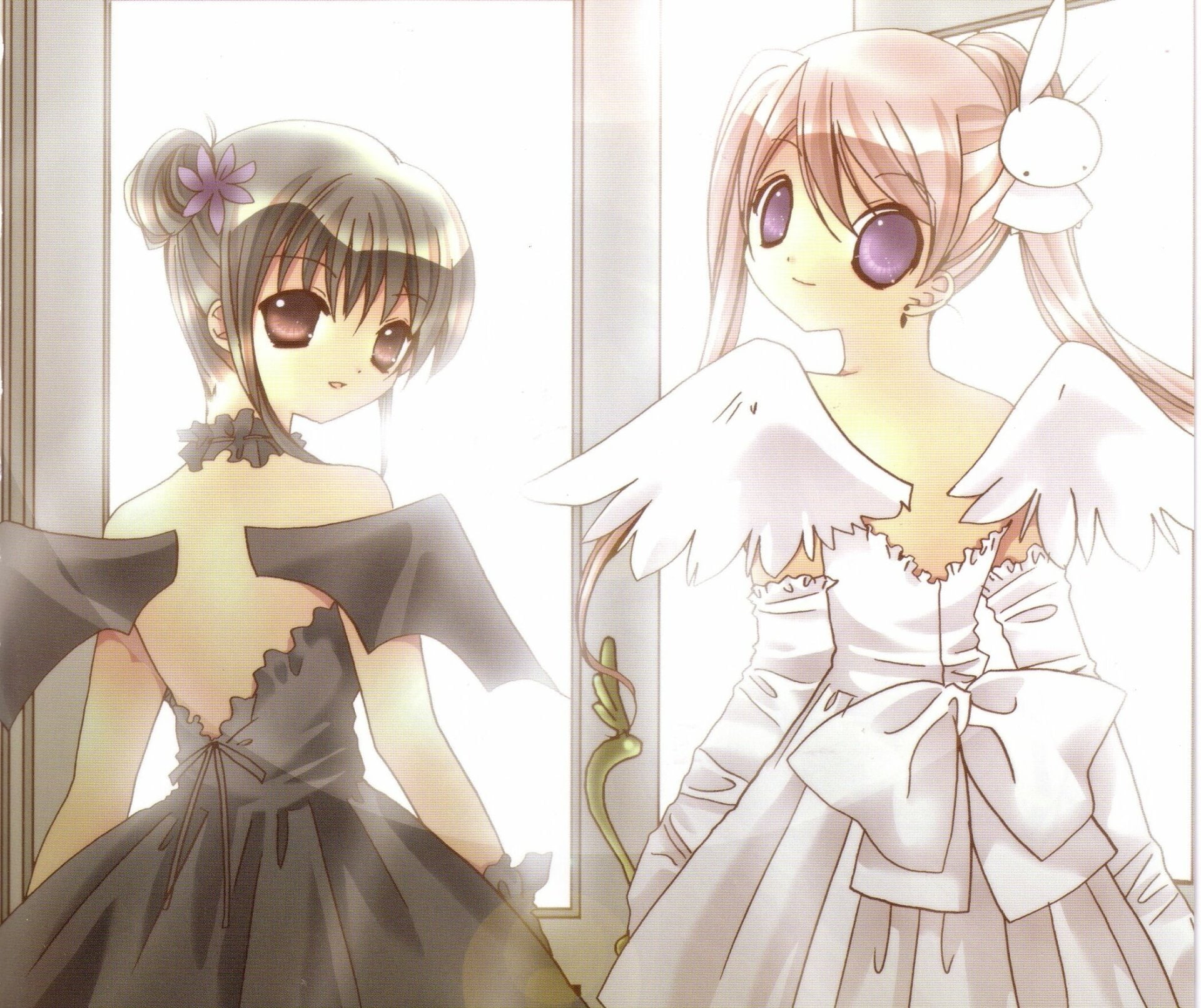 Shia (Pita Ten), Anime, 1080P, Pita Ten, Misha (Pita Ten), HD Wallpaper