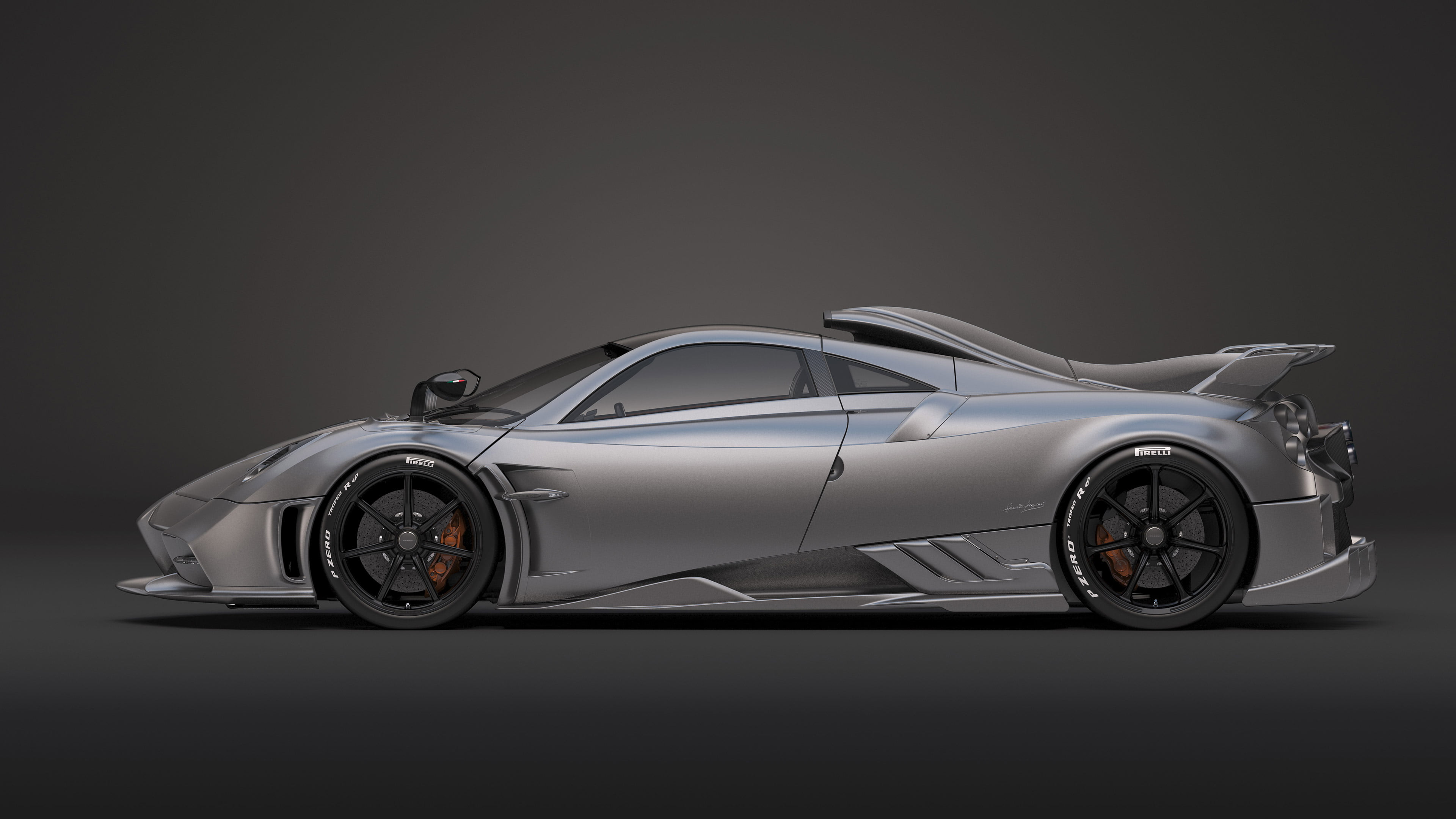 Pagani Imola, car, vehicle, 4K, supercars, HD Wallpaper