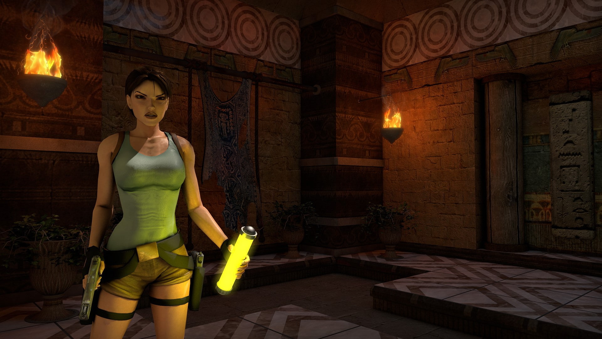 young adult, standing, lighting equipment, emotion, beauty, hairstyle, women tomb raider lara croft lara croft and the temple of osiris, 1080P, adult, HD Wallpaper