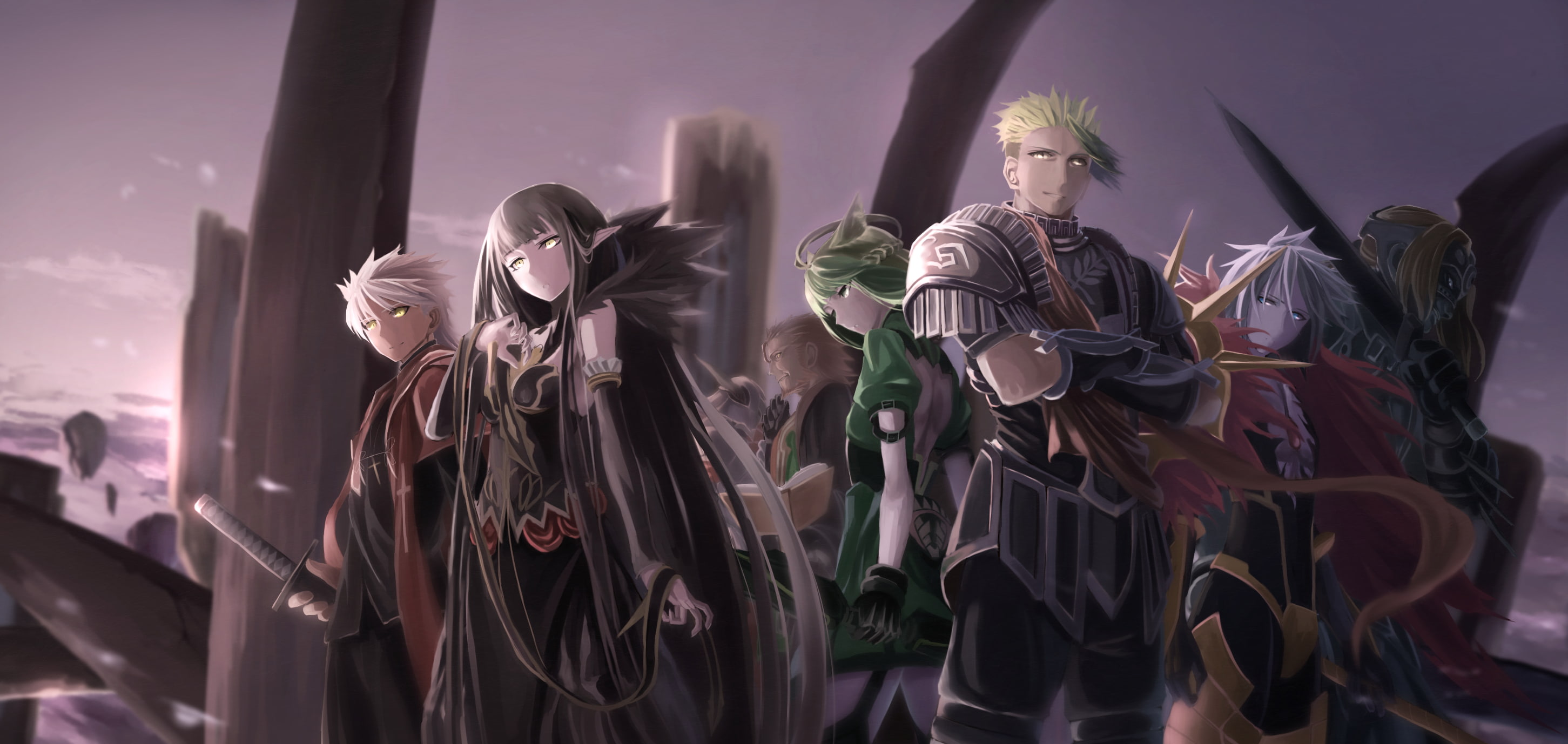 Fate/Apocrypha, 2K, Assassin of Red, Fate Series, Archer of Red, HD Wallpaper