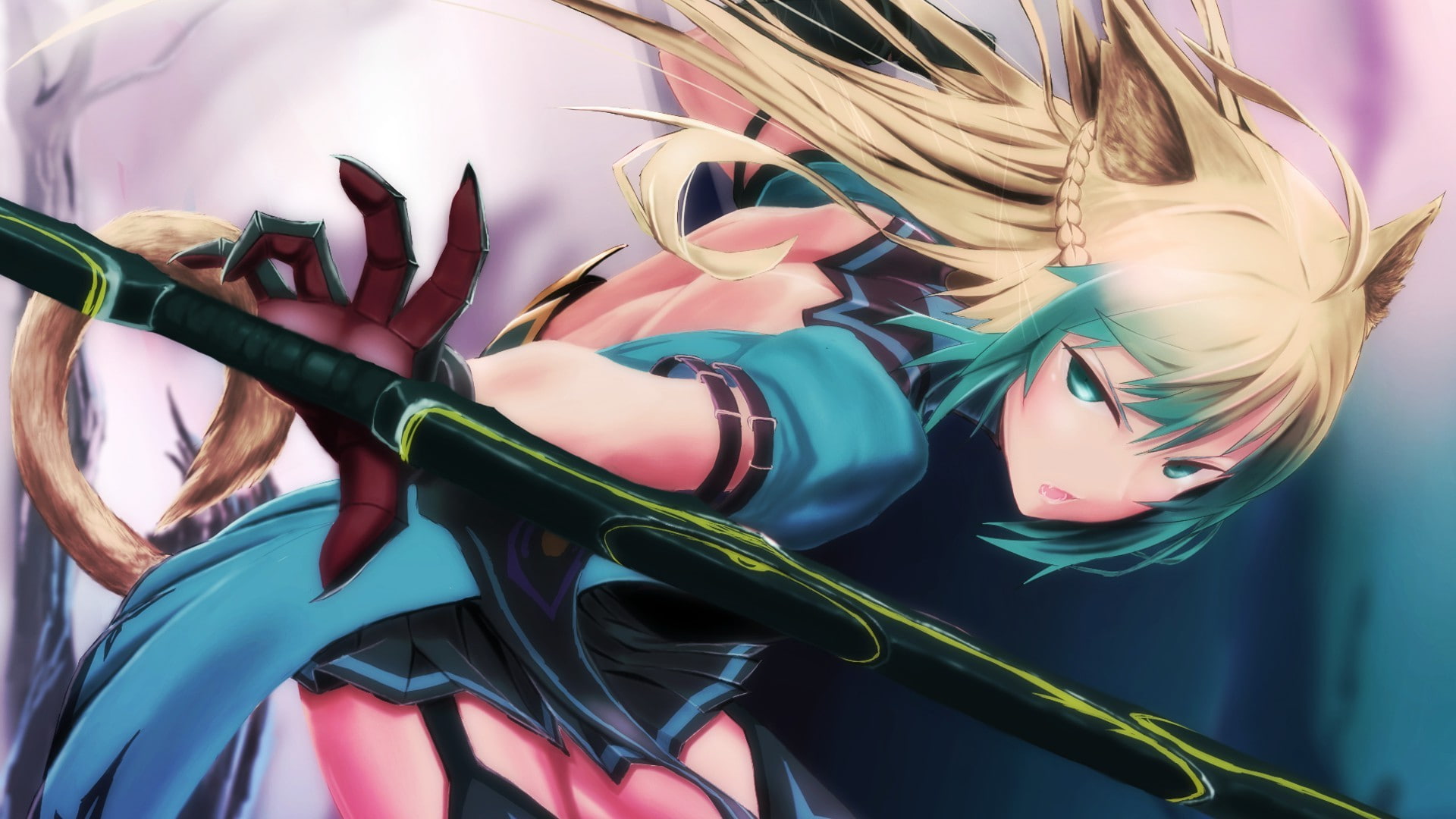 Archer Of Red, anime, Anime Girls, Animal Ears, 1080P, Fate Apocrypha, Fate Series, HD Wallpaper