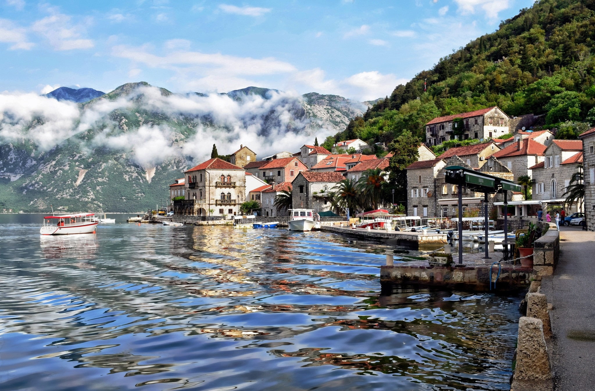 Man Made, Montenegro, Village, 1080P, Perast, HD Wallpaper