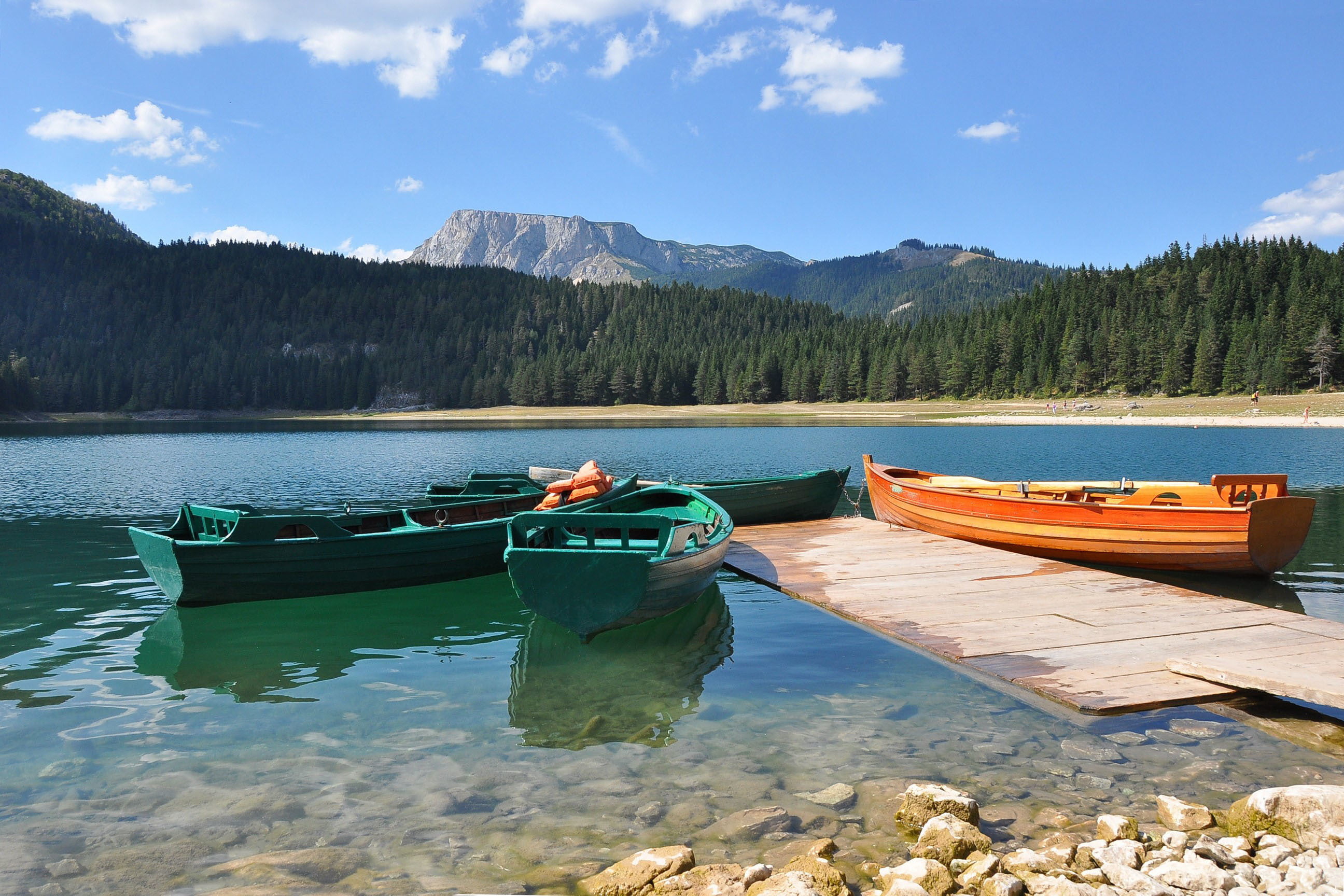 alberta, journey, wooden, adventure, mode of transportation, no people, moored, reflection, scenics, Montenegro, transportation, one, canada, recreational Pursuit, HD Wallpaper