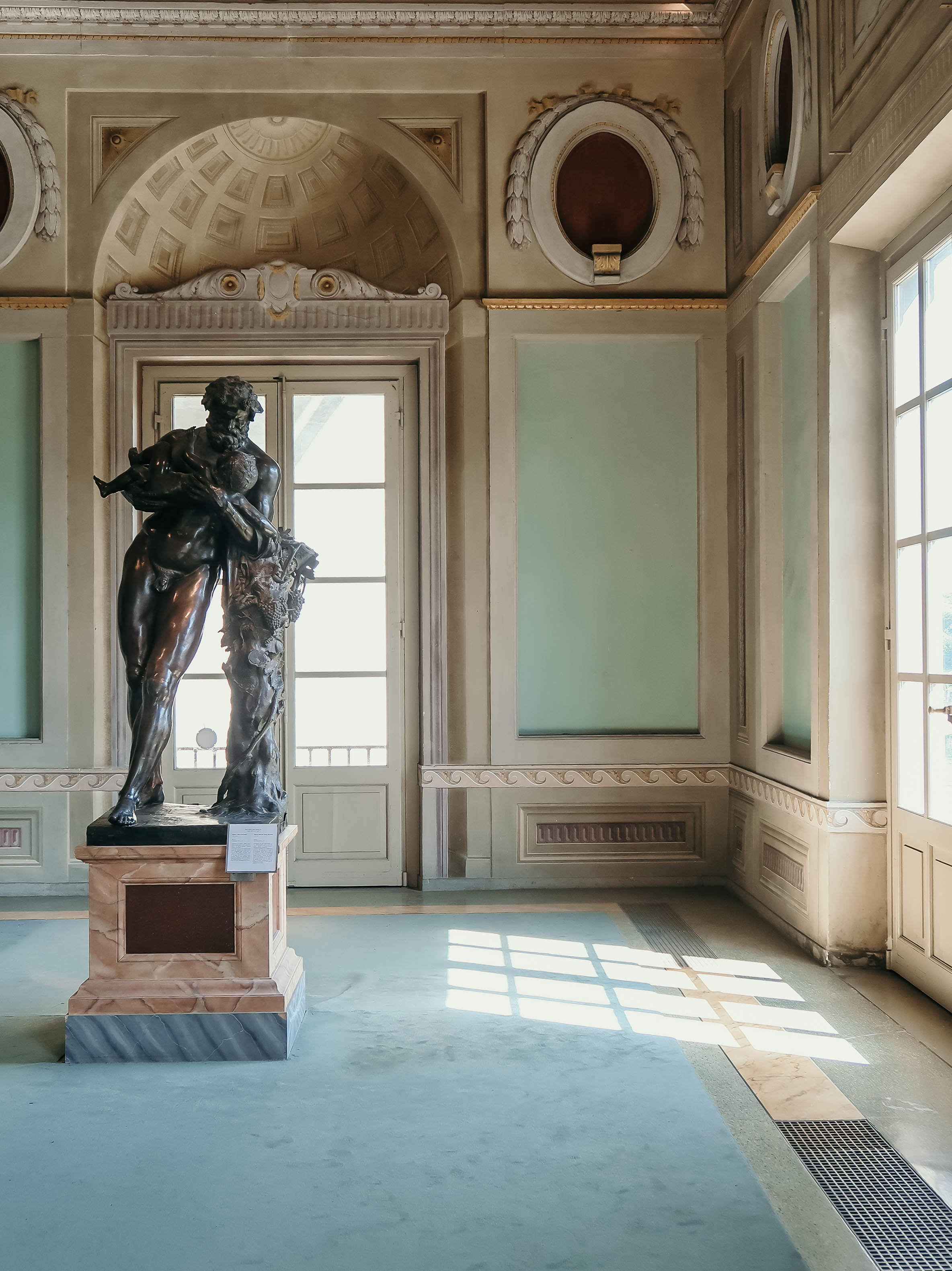 sculpture, no people, window, museum, the past, built structure, architectural column, firenze, italy, male likeness, representation, day, art and craft, Phone HD Wallpaper