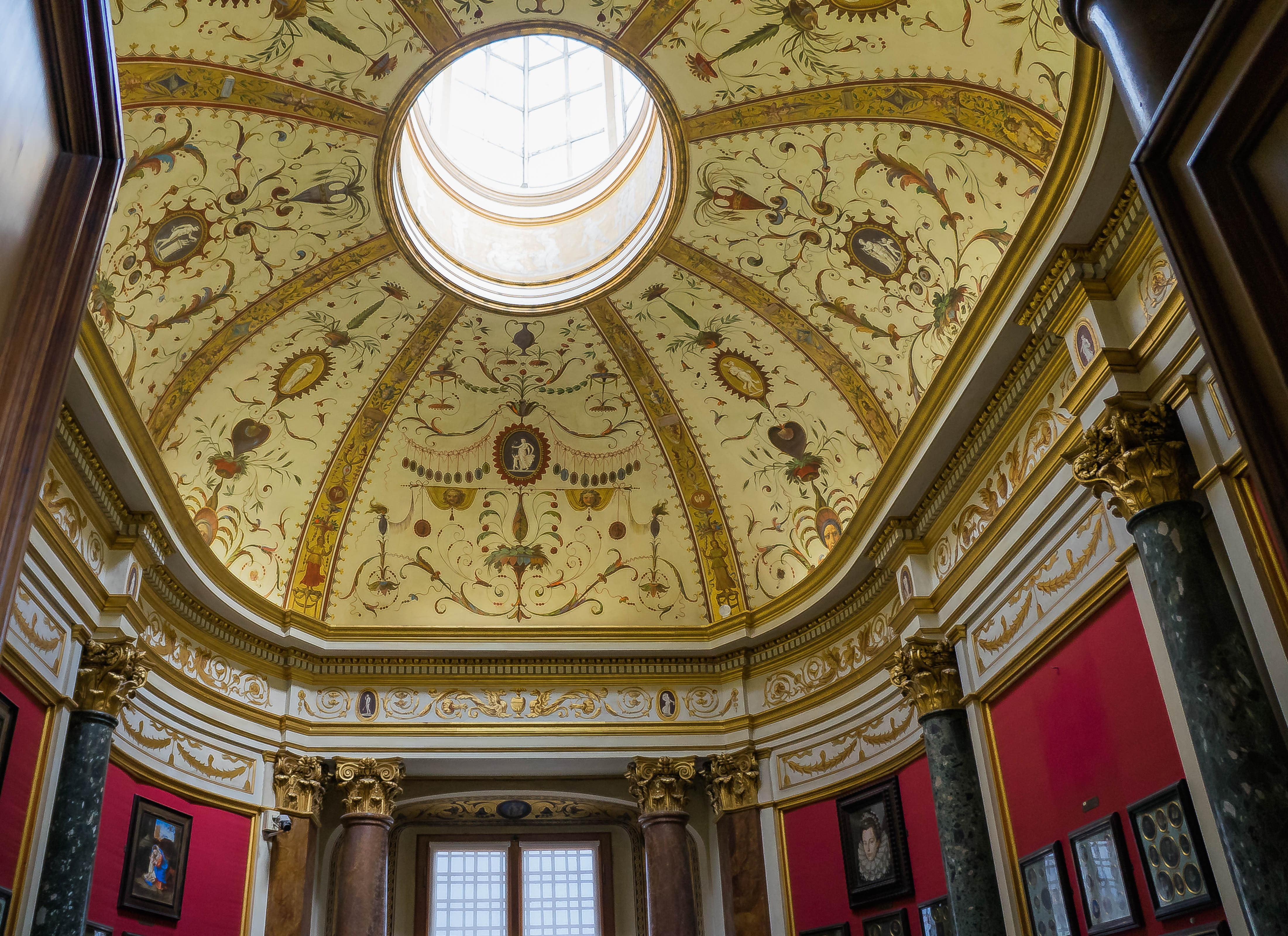 built structure, cupola, architecture and art, craft, painted ceiling, luxury, design, day, ceiling, place of worship, pattern, artwork, building, no people, HD Wallpaper