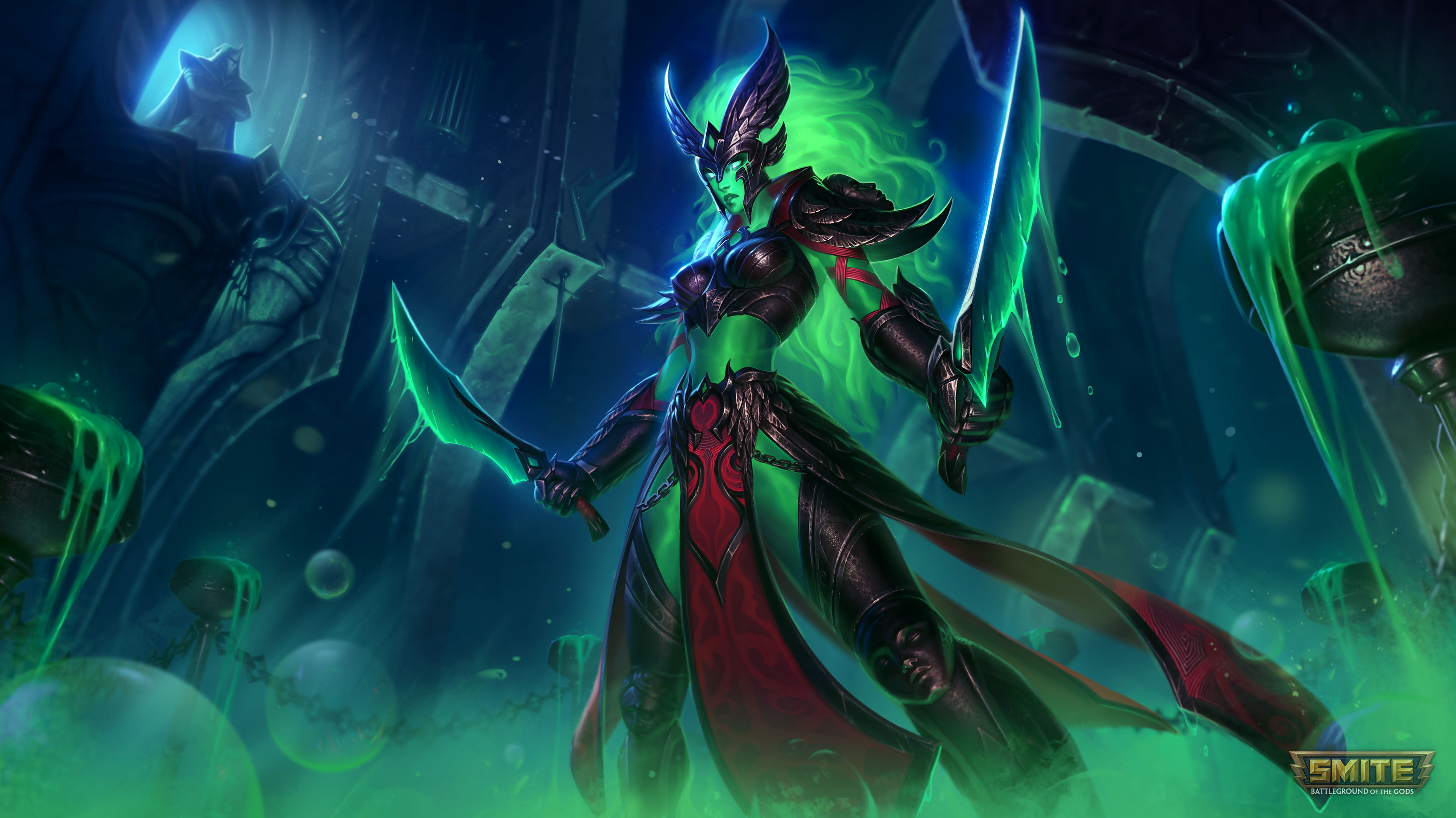 4K, Smite, Video Game, Pele (Smite), HD Wallpaper