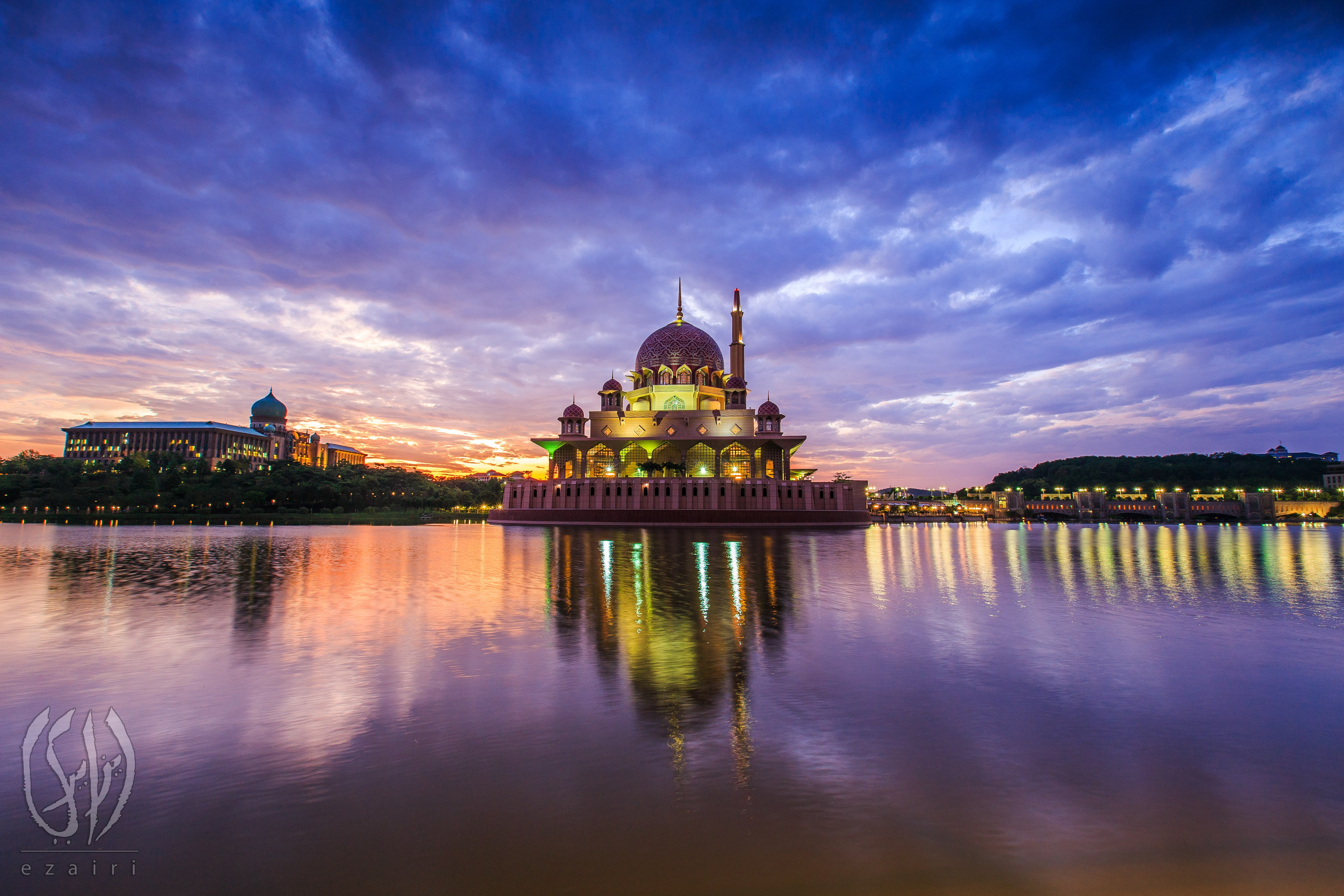 building, dome, outdoors, cloud - sky, travel destinations, reflection, dusk, belief, nature, architecture, building exterior, religion, built structure, HD Wallpaper
