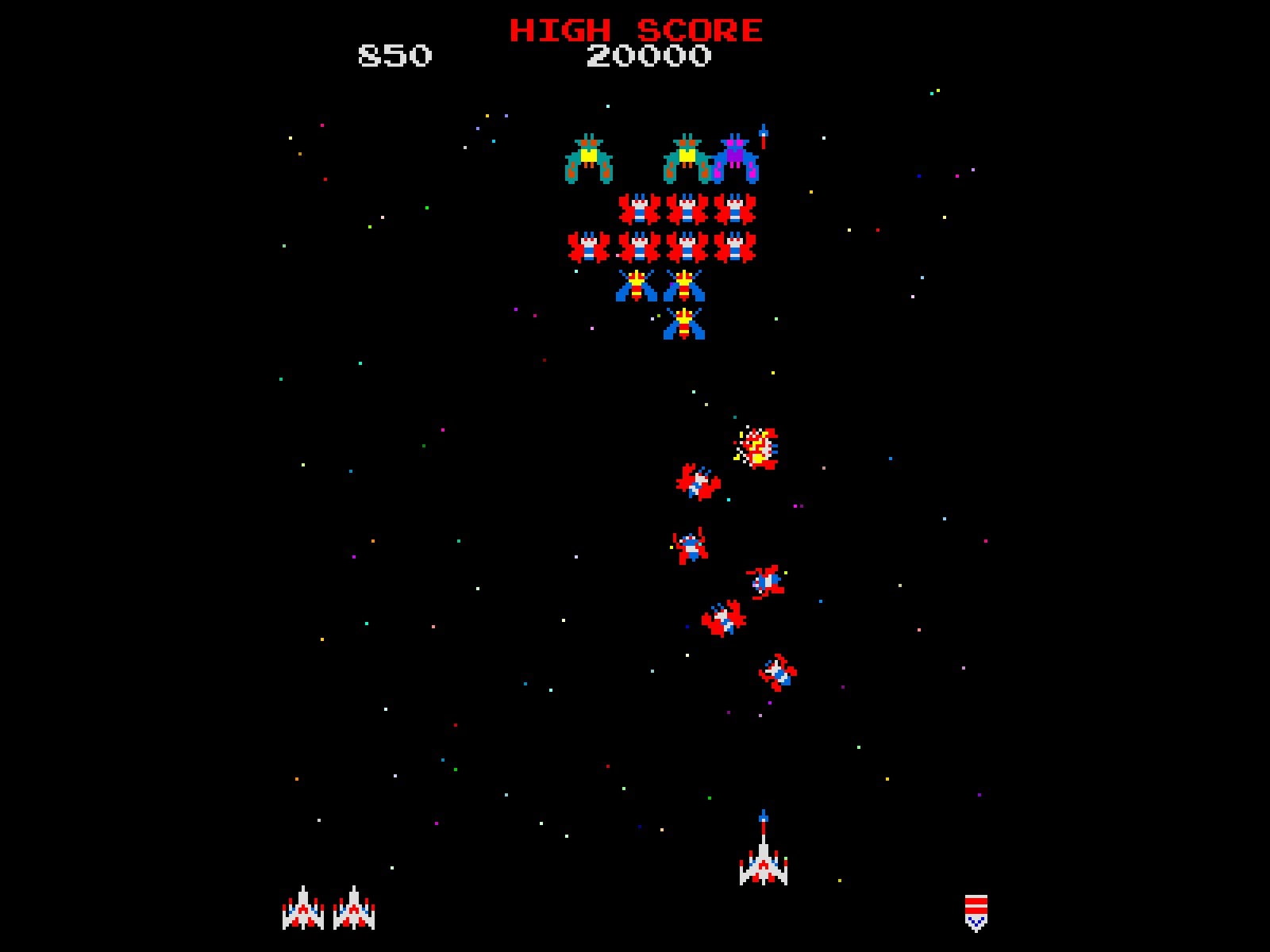 illuminated, close-up, number, full frame, nature, glowing, technology, indoors, copy space, night, galaga, lighting equipment, pattern, black background, HD Wallpaper