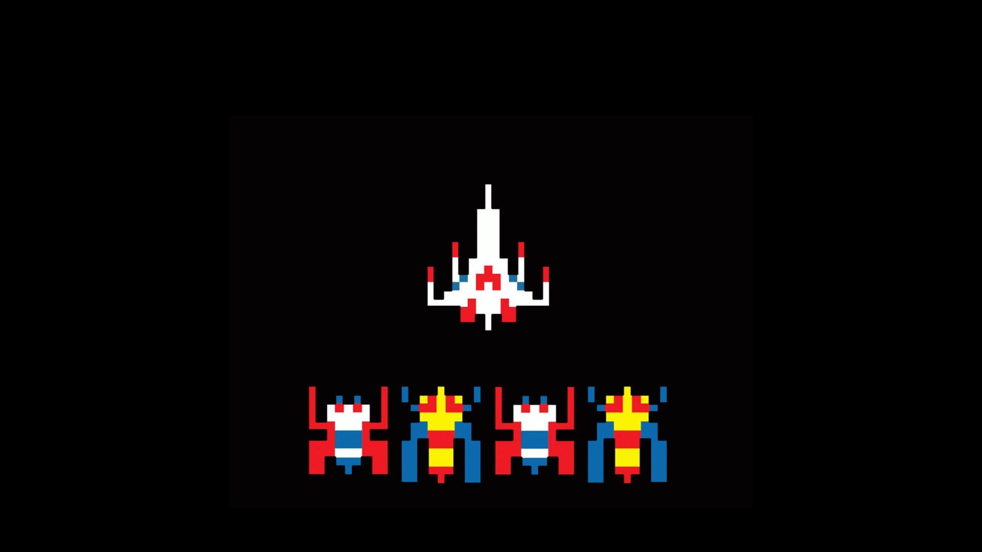 1080P, galaga, HD Wallpaper