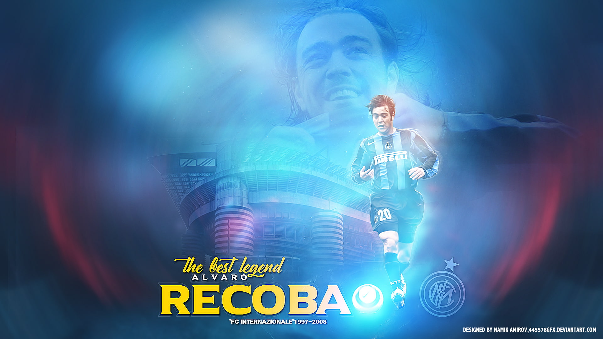 1080P, Soccer, Álvaro Recoba, Uruguayan, Inter Milan, HD Wallpaper